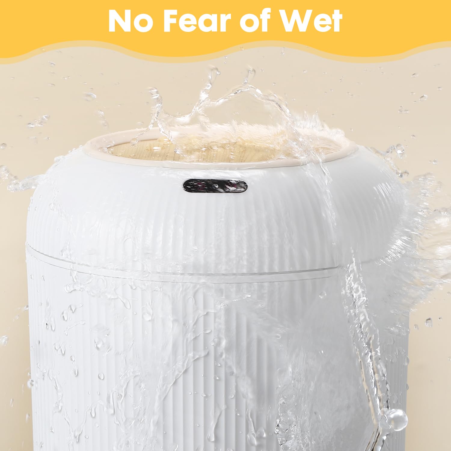 Motion Sensor Bathroom Trash Can