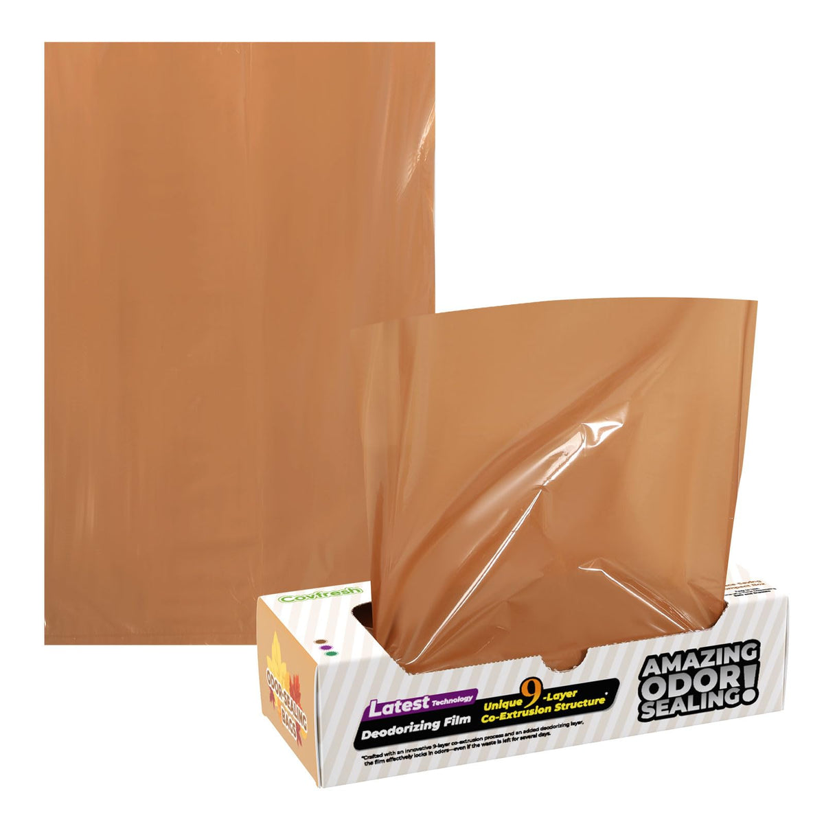 Odor Blocking Cat Litter bags for Poop (220 Count)