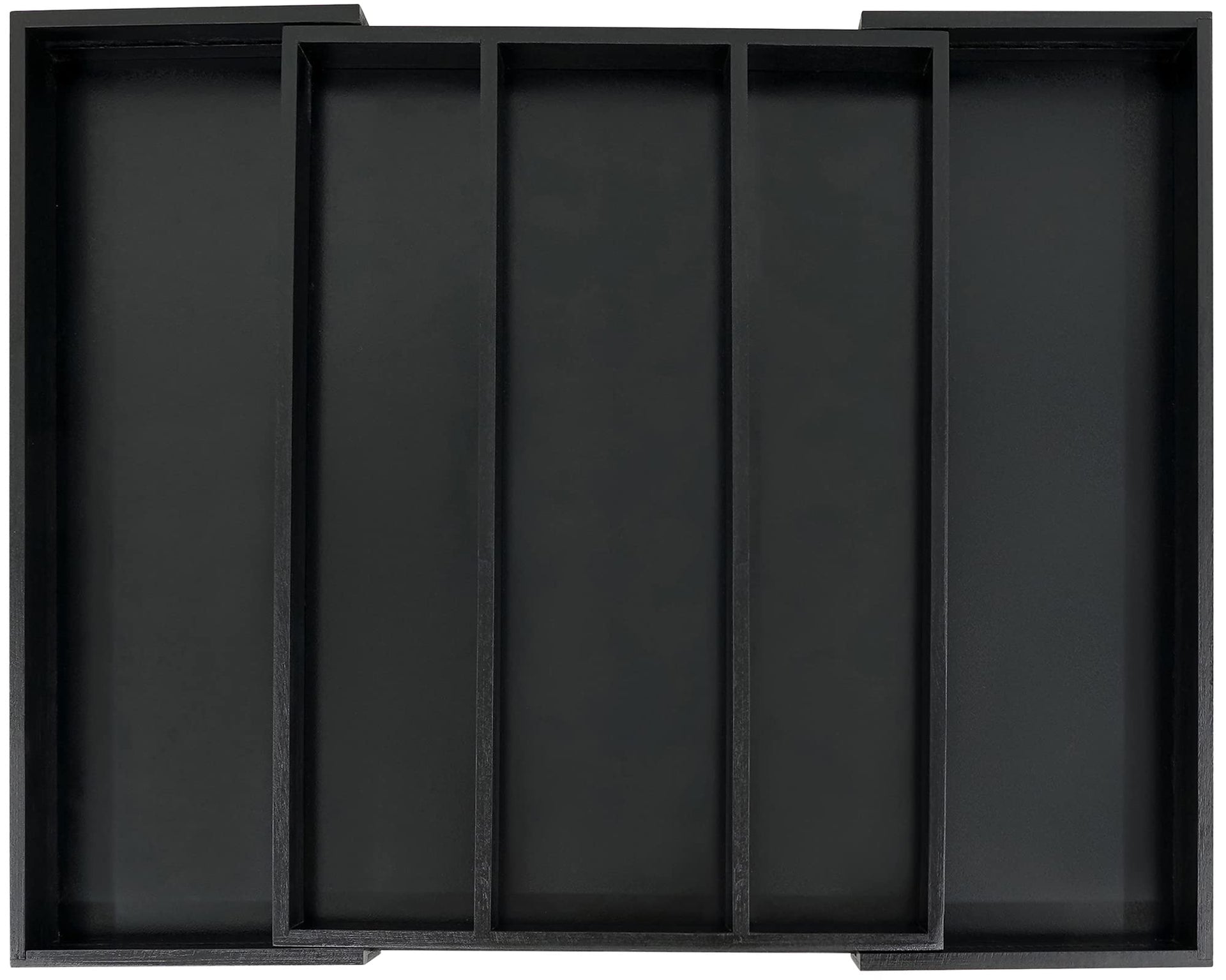Bamboo Drawer Organizer Kitchen Utensils