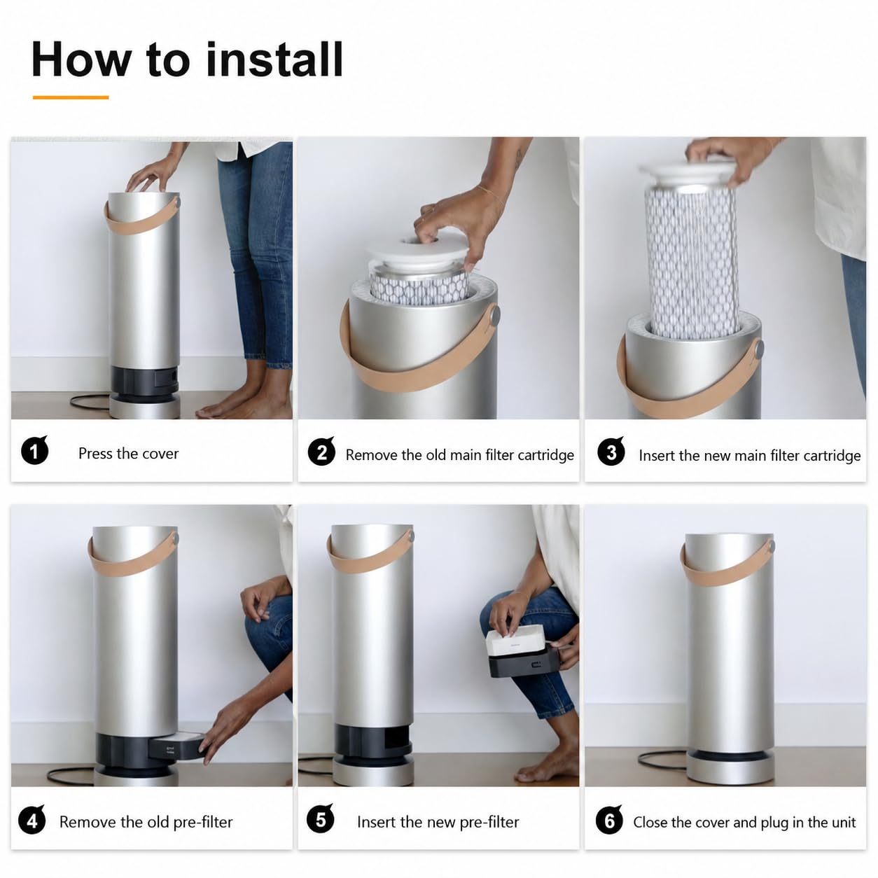 Air Filter Set Compatible with Molekule Air Purifier