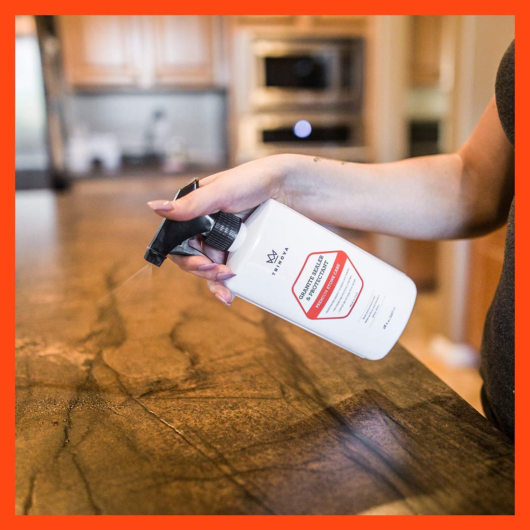 Granite Sealer & Protector for Stone Surfaces (18 Fl Oz)
