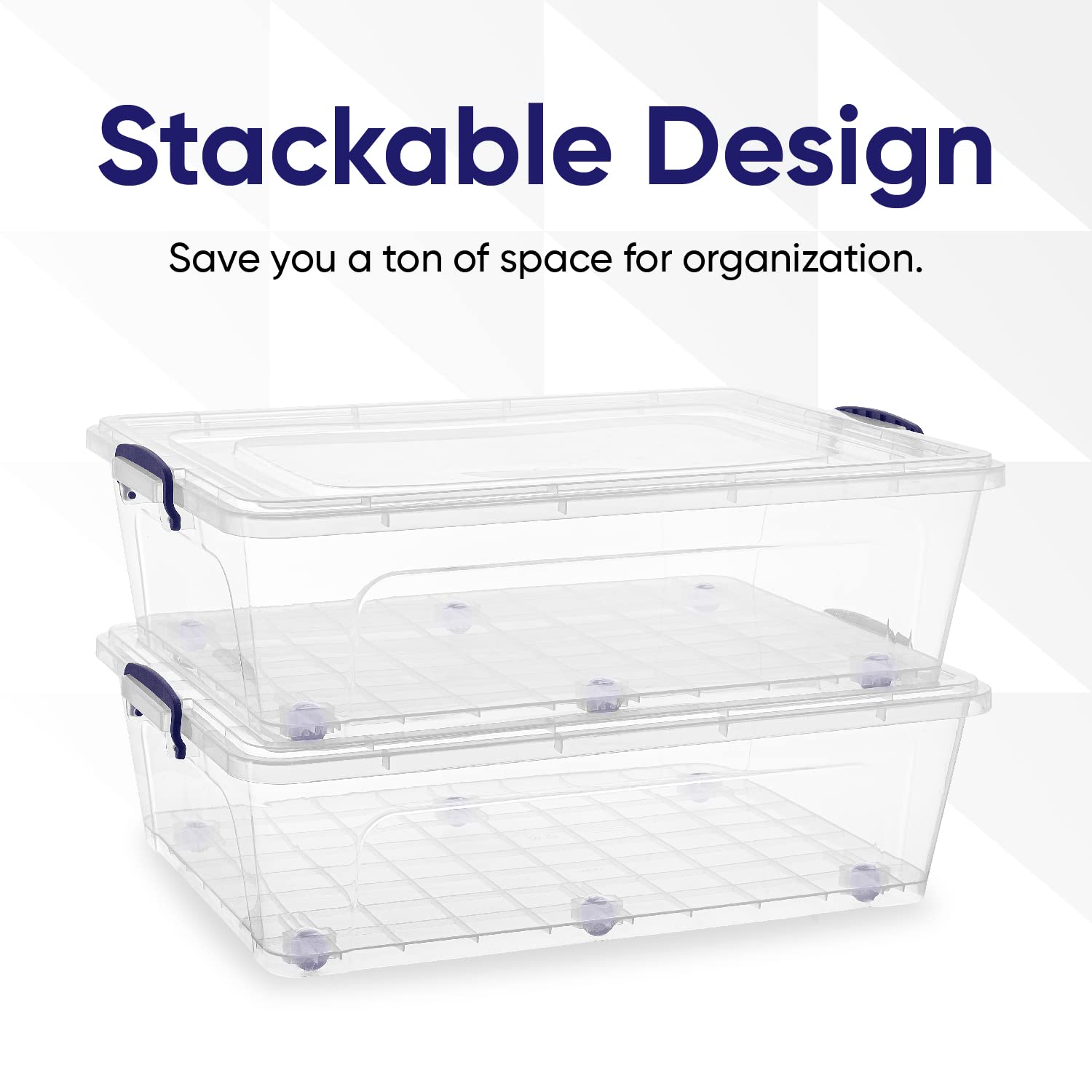 Storage Bins with Lids