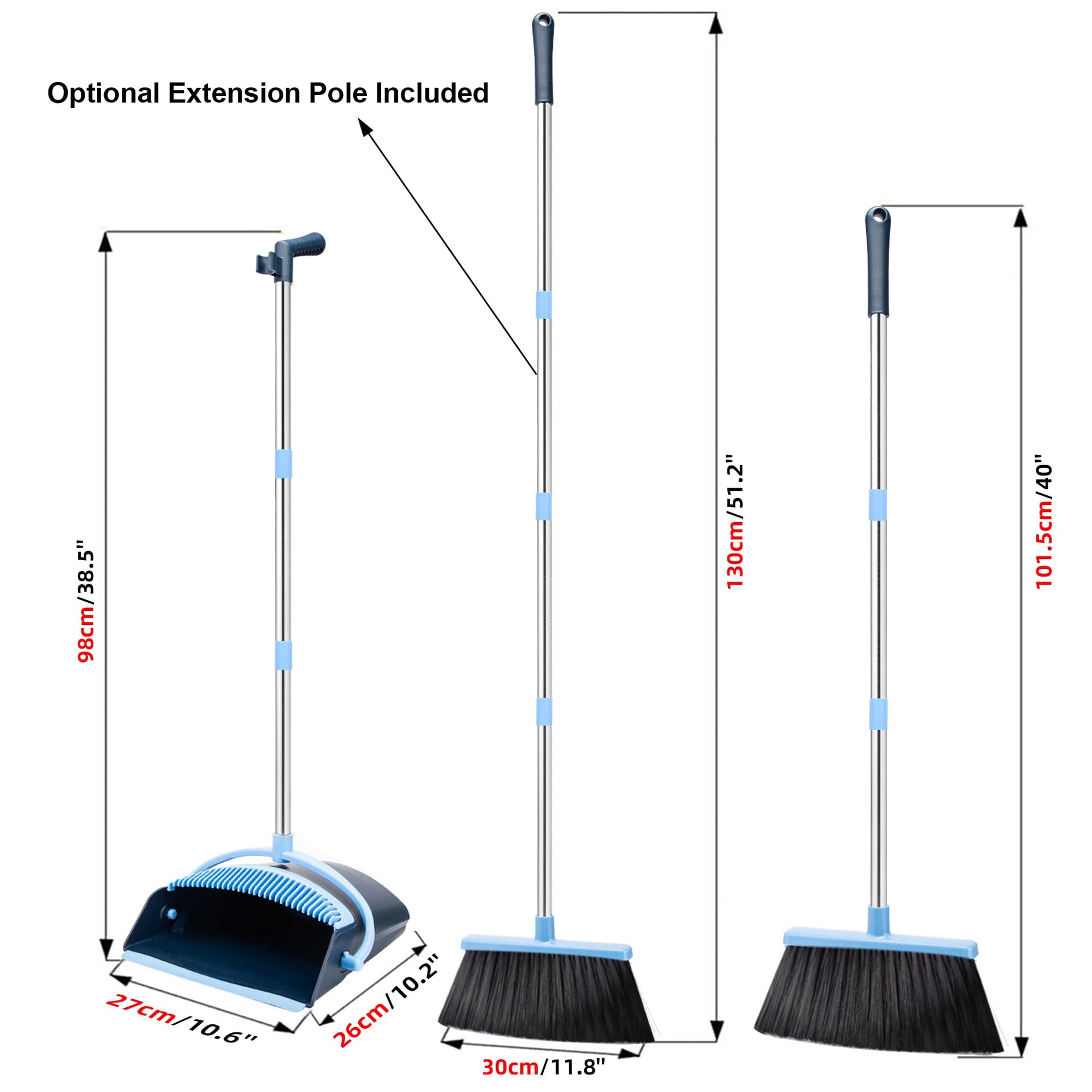 Broom and Dustpan Set 52