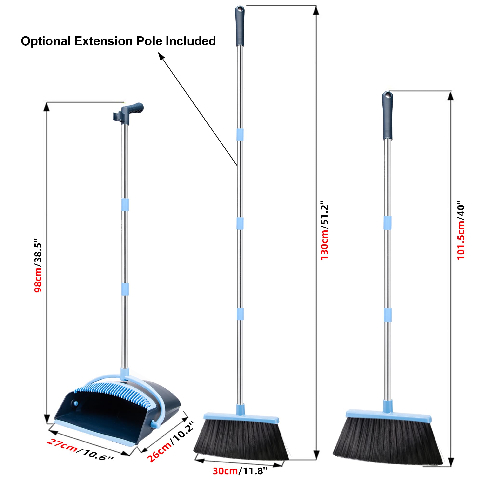 Broom and Dustpan Set 52