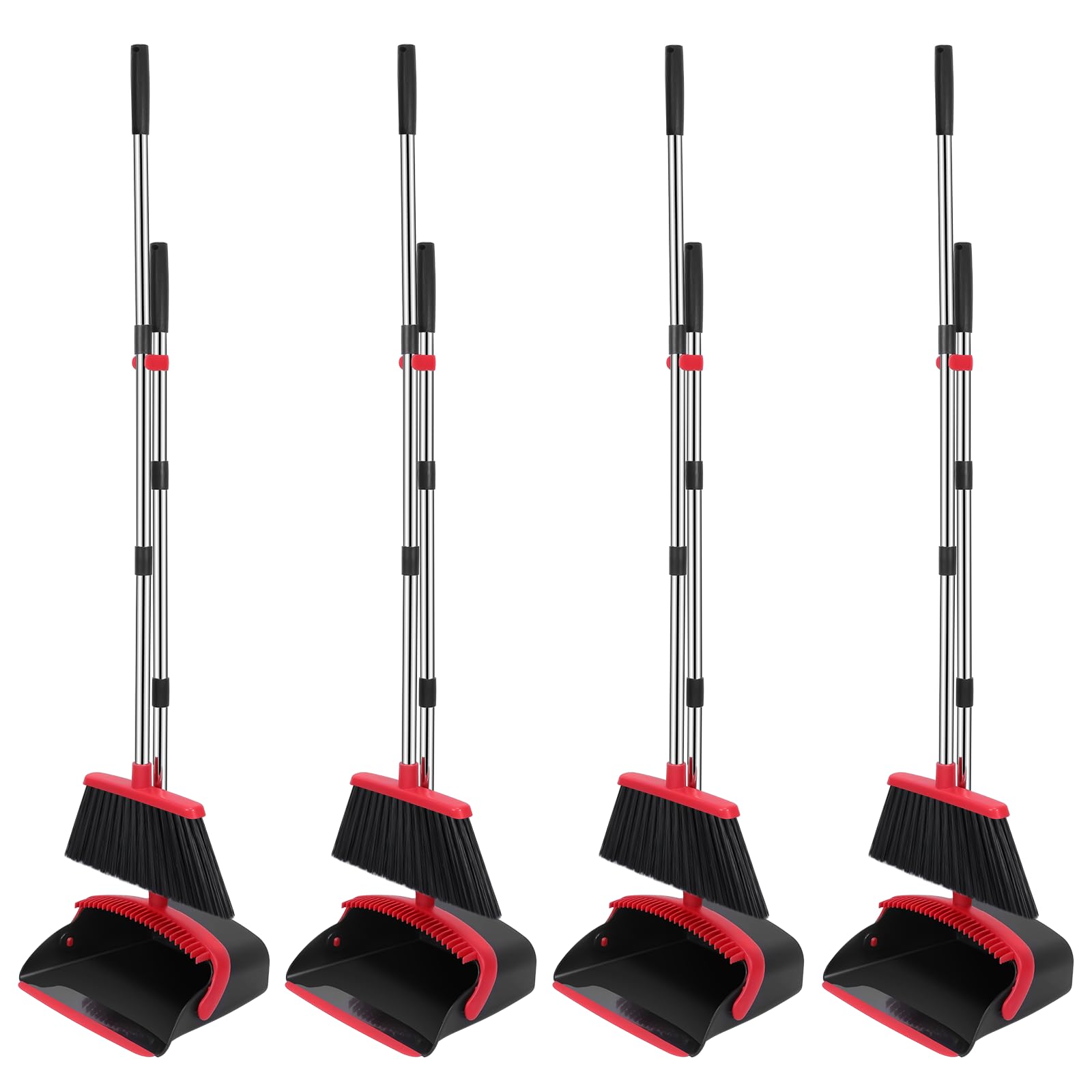 Broom and Dustpan Set (4 Count)