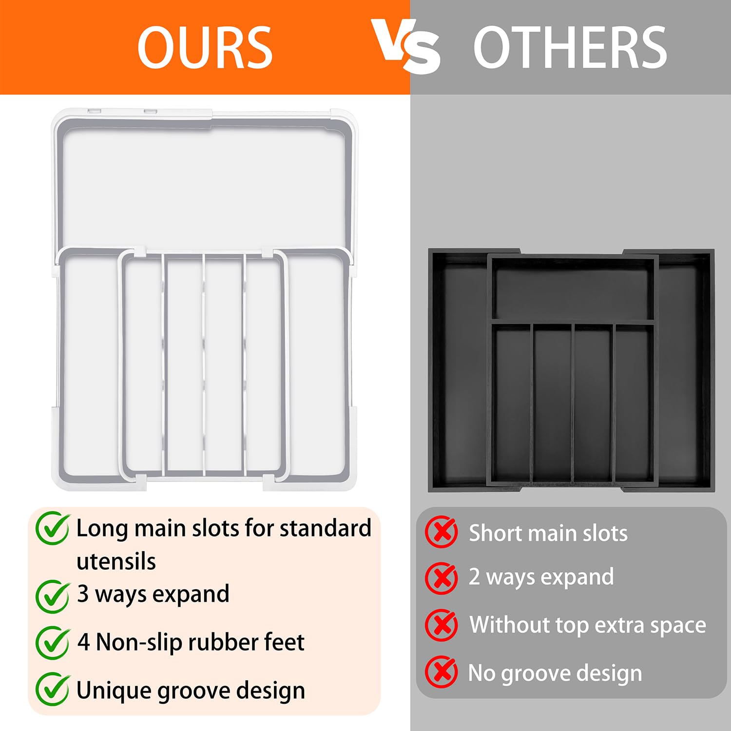 Silverware Drawer Organizer