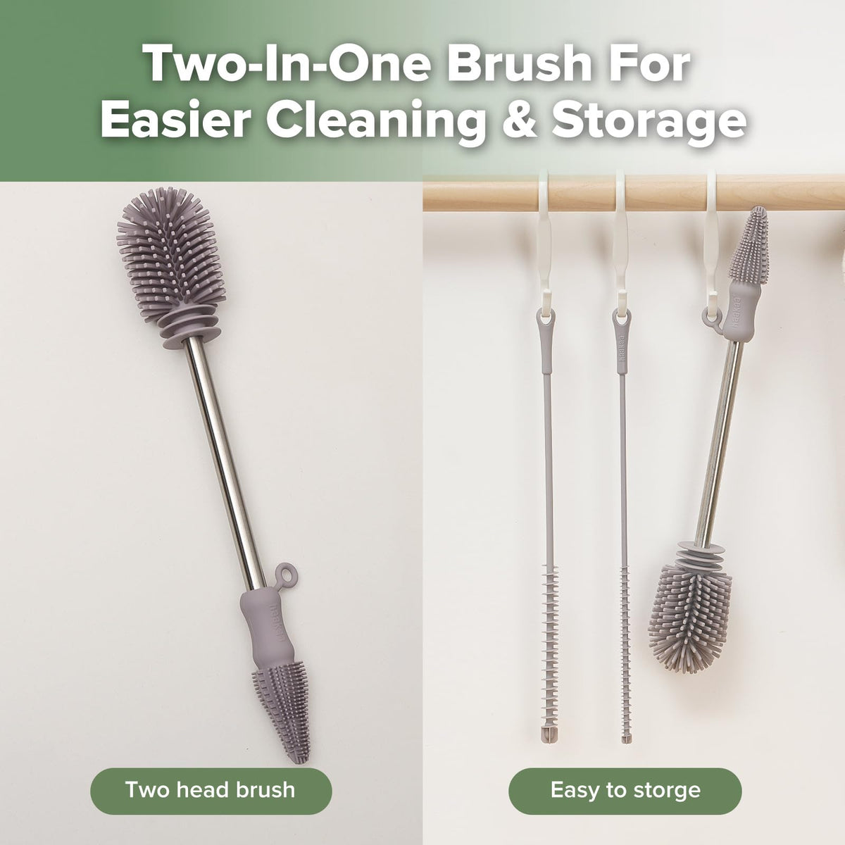 Silicone Cleaning Brush Kit
