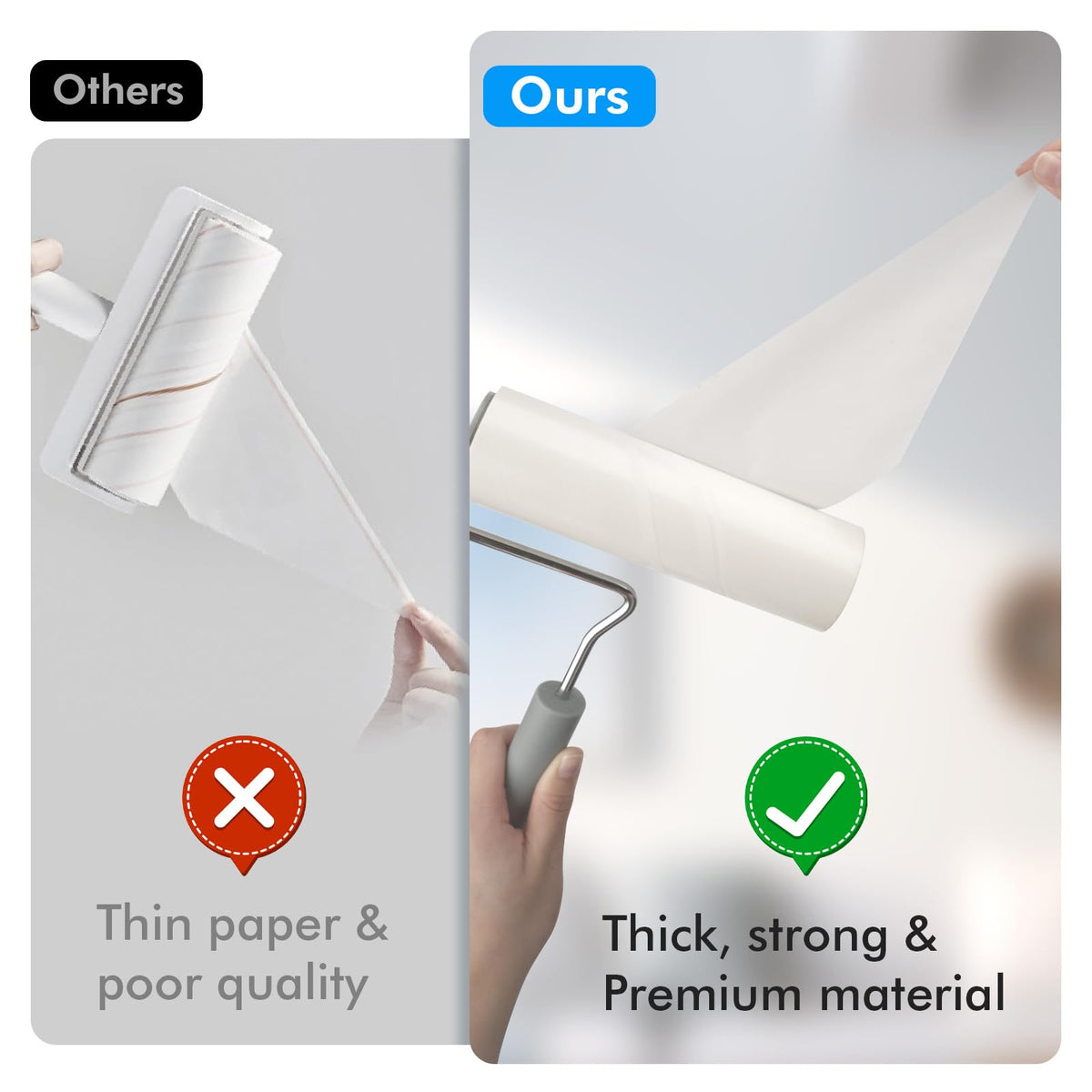 Extra Sticky Large Surface Lint Roller