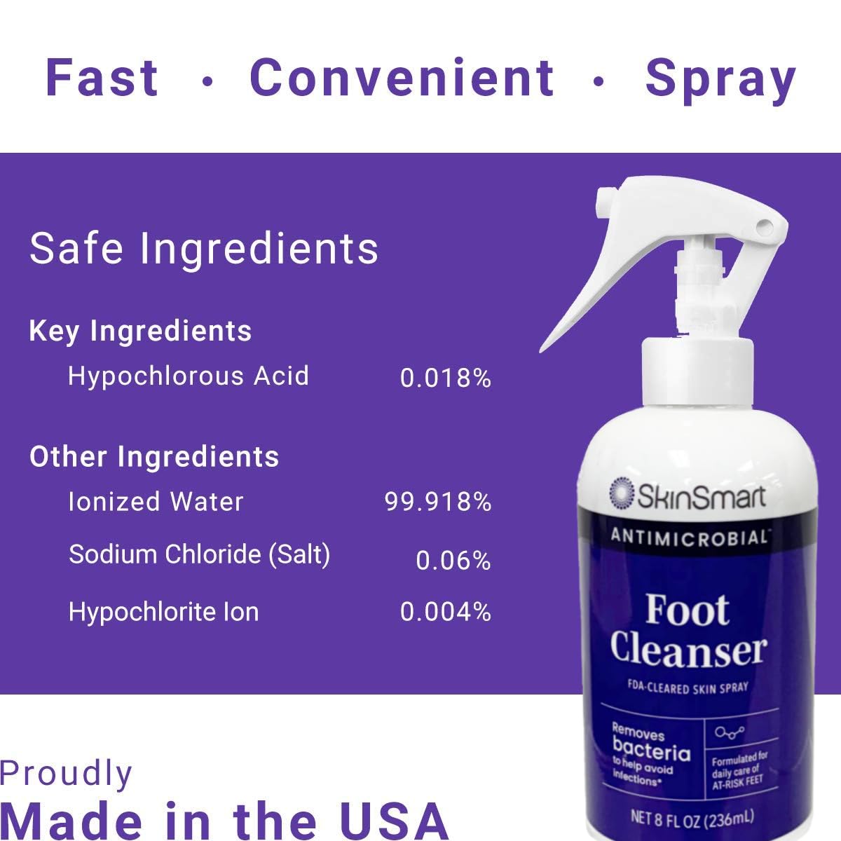 Foot Cleanser (8 Fl Oz)