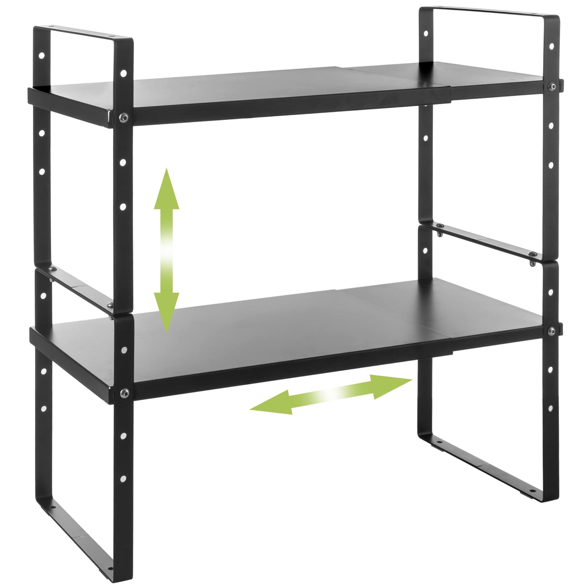 Expandable Cabinet Shelf Organizer Rack (2 Count)