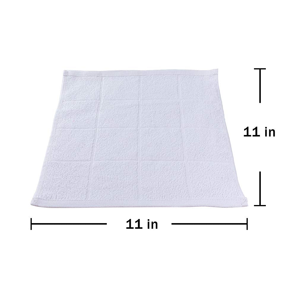 Dishcloths Kitchen Highly Absorbent Dish Rags 100% Cotton Dish Cloths for Washing Dishes (24 Count) - ModHome Supplies