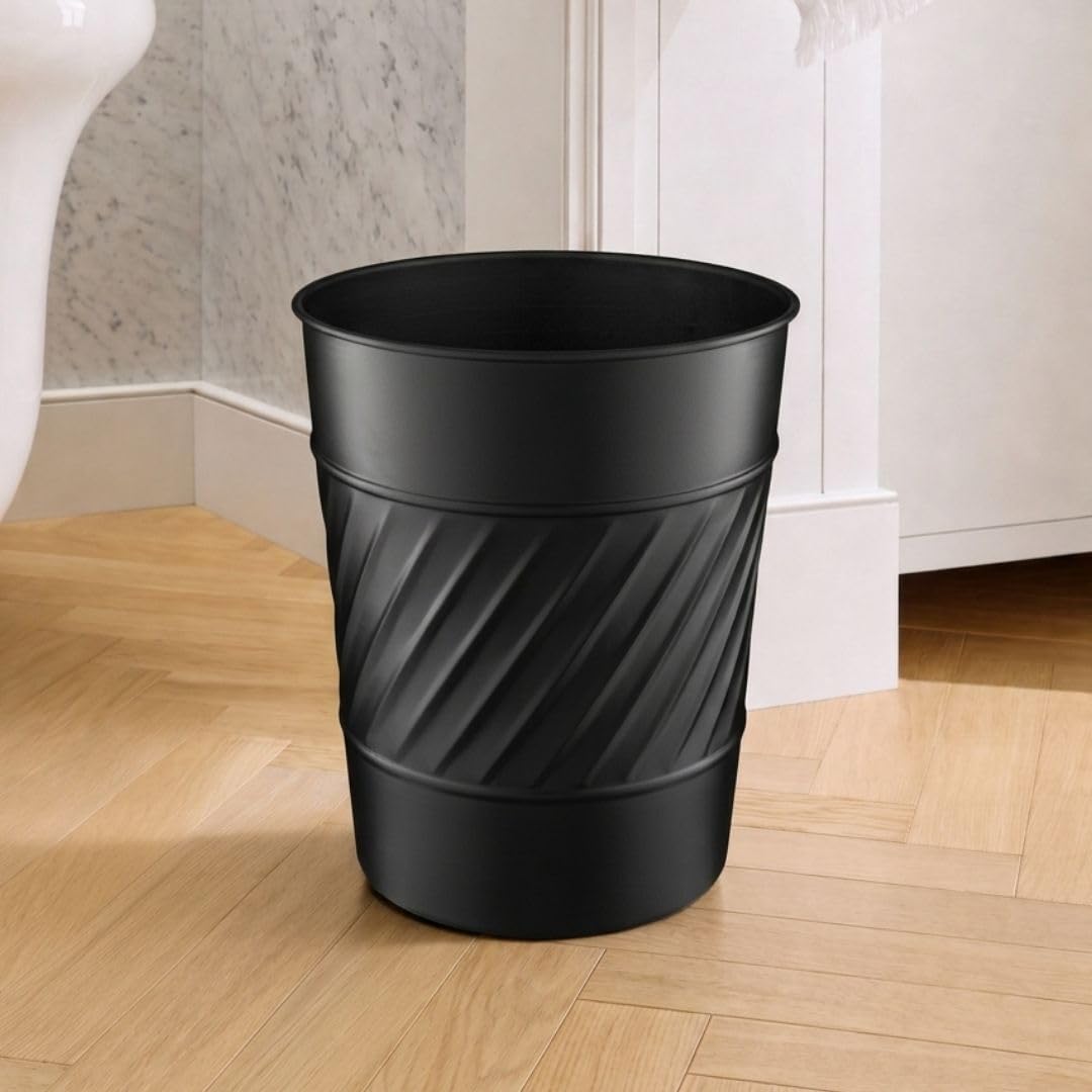 Metal Bathroom Trash Can