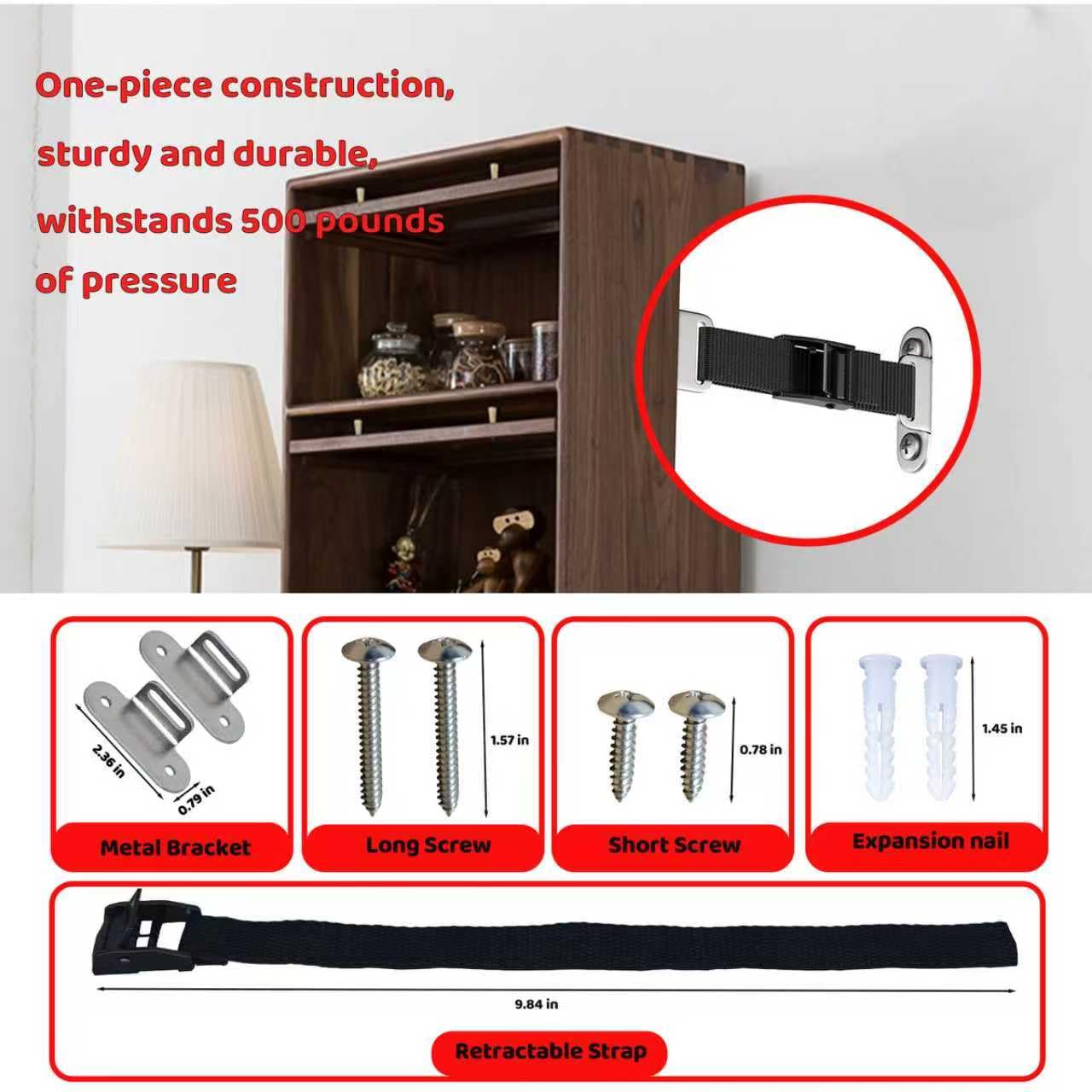 Furniture Anchors (2 Count)