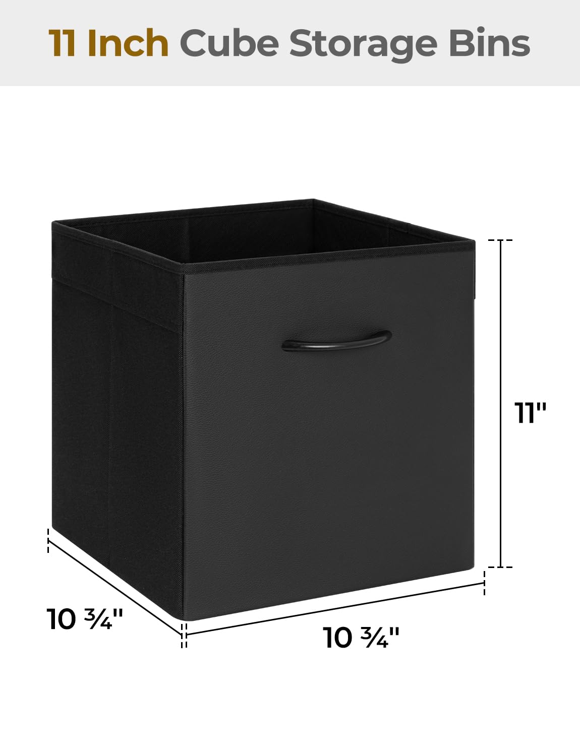 11in Storage Cubes (4 Count)