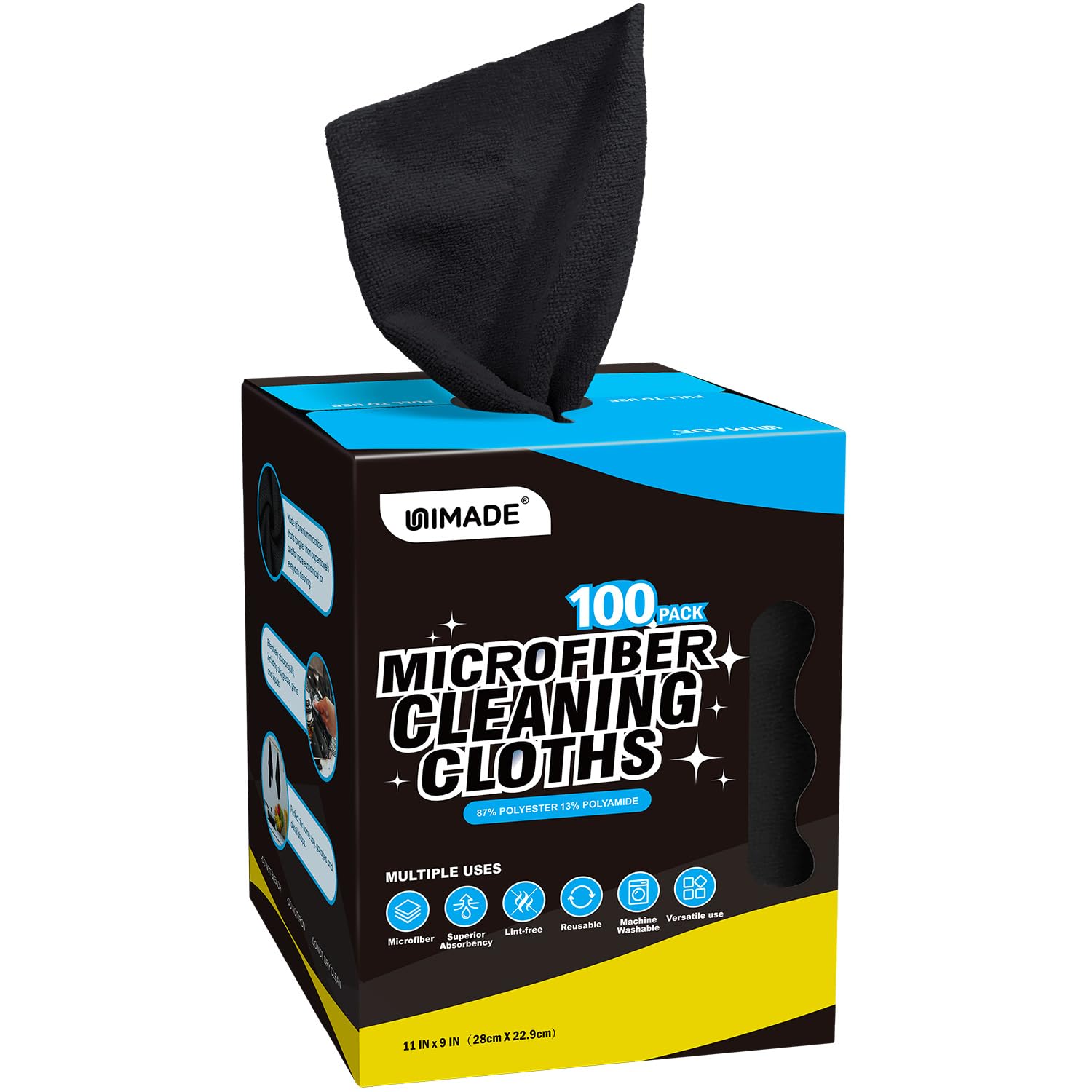 Microfiber Cleaning Cloth (100 Count)