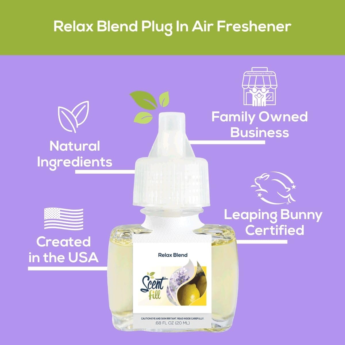 Relax Blend Plug in Air Freshener (2.72 Fl Oz)