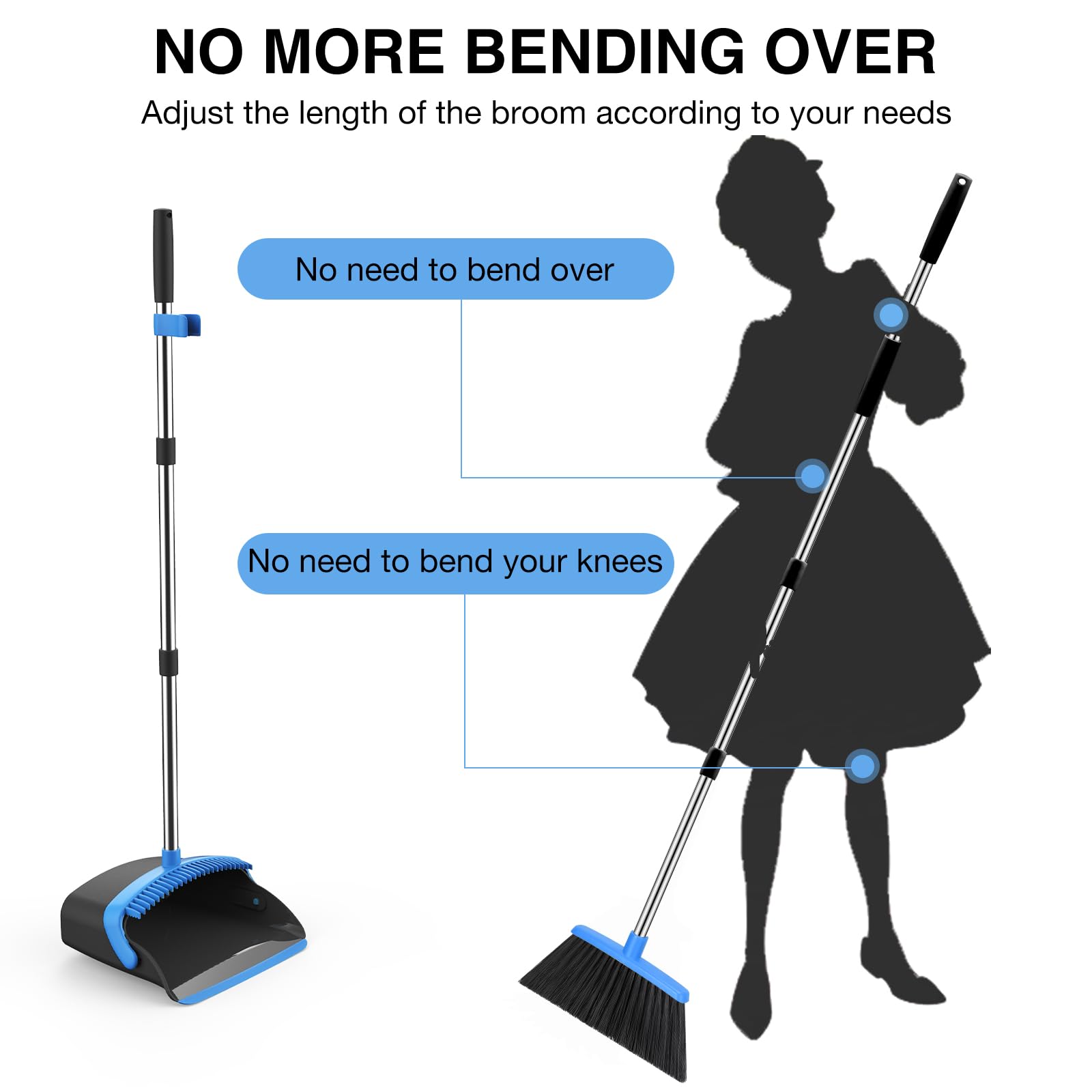 Broom and Dustpan Set (2 Count)