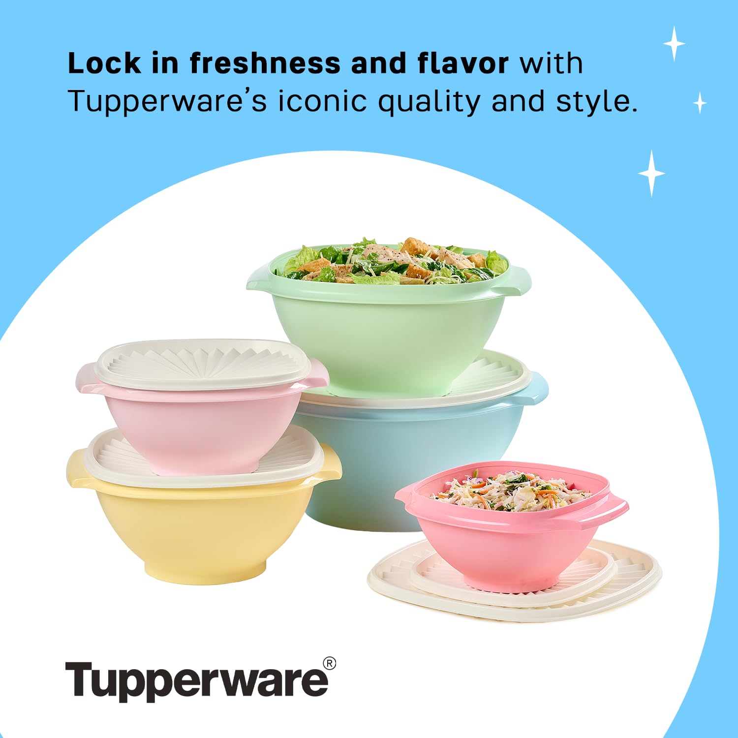 Heritage 10 Piece Vintage Food Storage Set (10 Count)