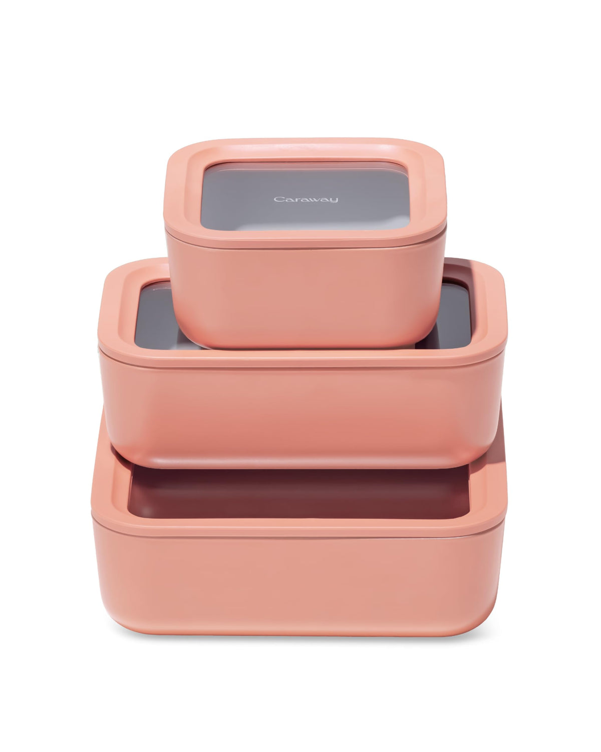 3 Piece Glass Food Storage Container Set (3 Count)