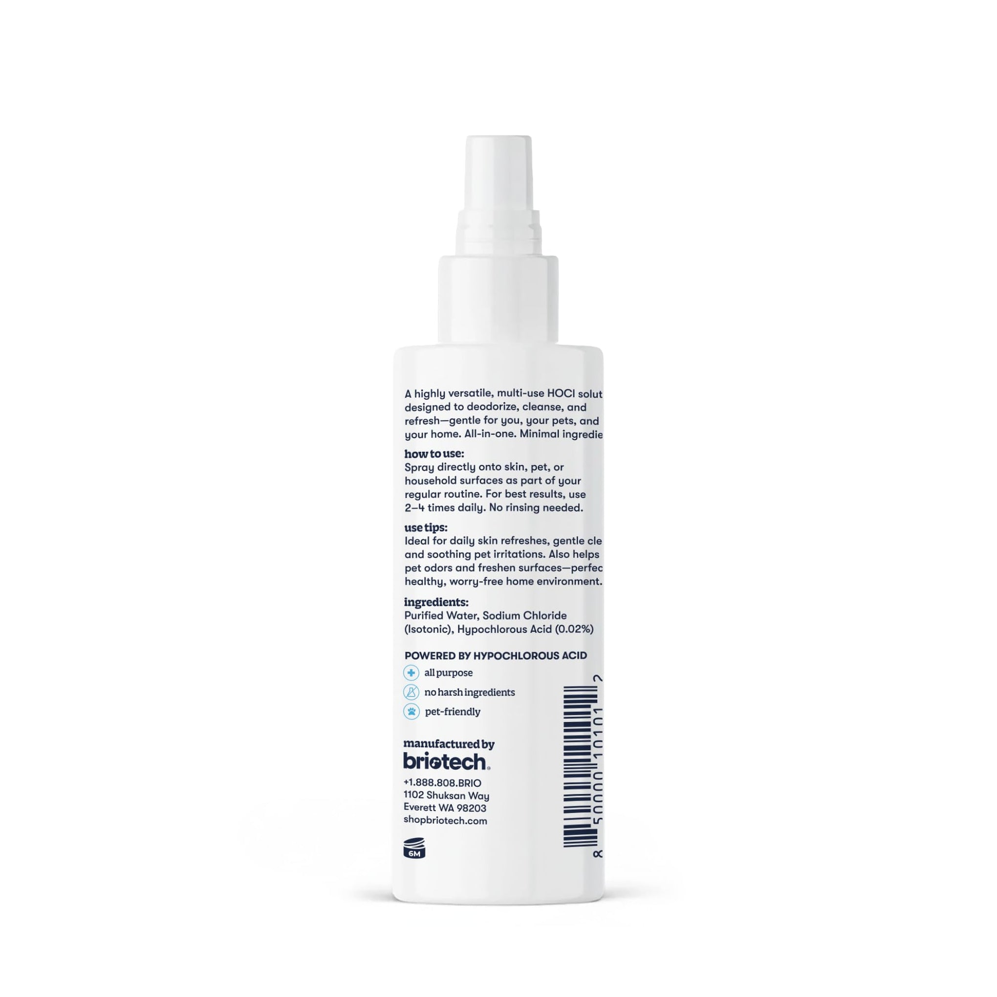 Pure Hypochlorous Acid Spray and Cleanser (4 Fl Oz)