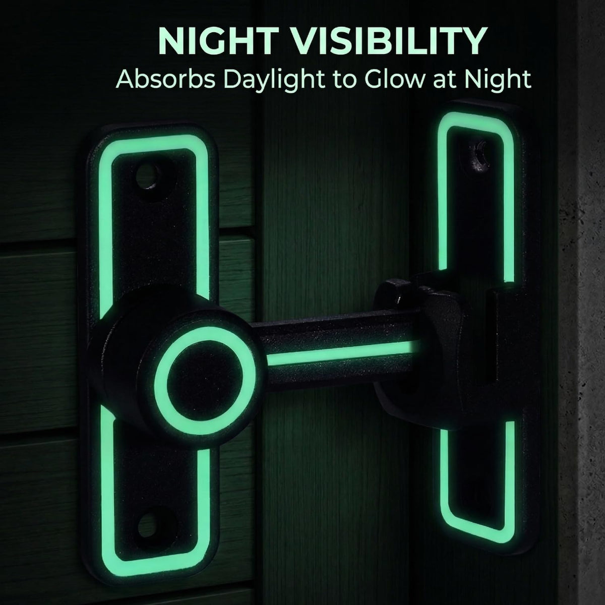 Barn Door Privacy Latch