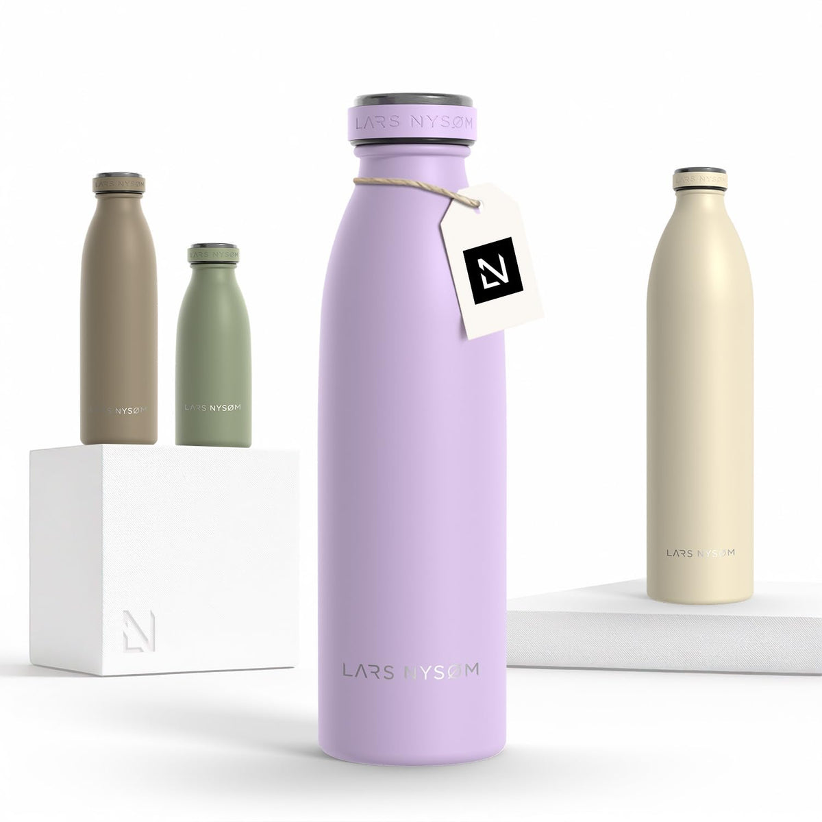 Stainless Steel Insulated Water Bottle 12oz 17oz 25oz 34oz 51oz