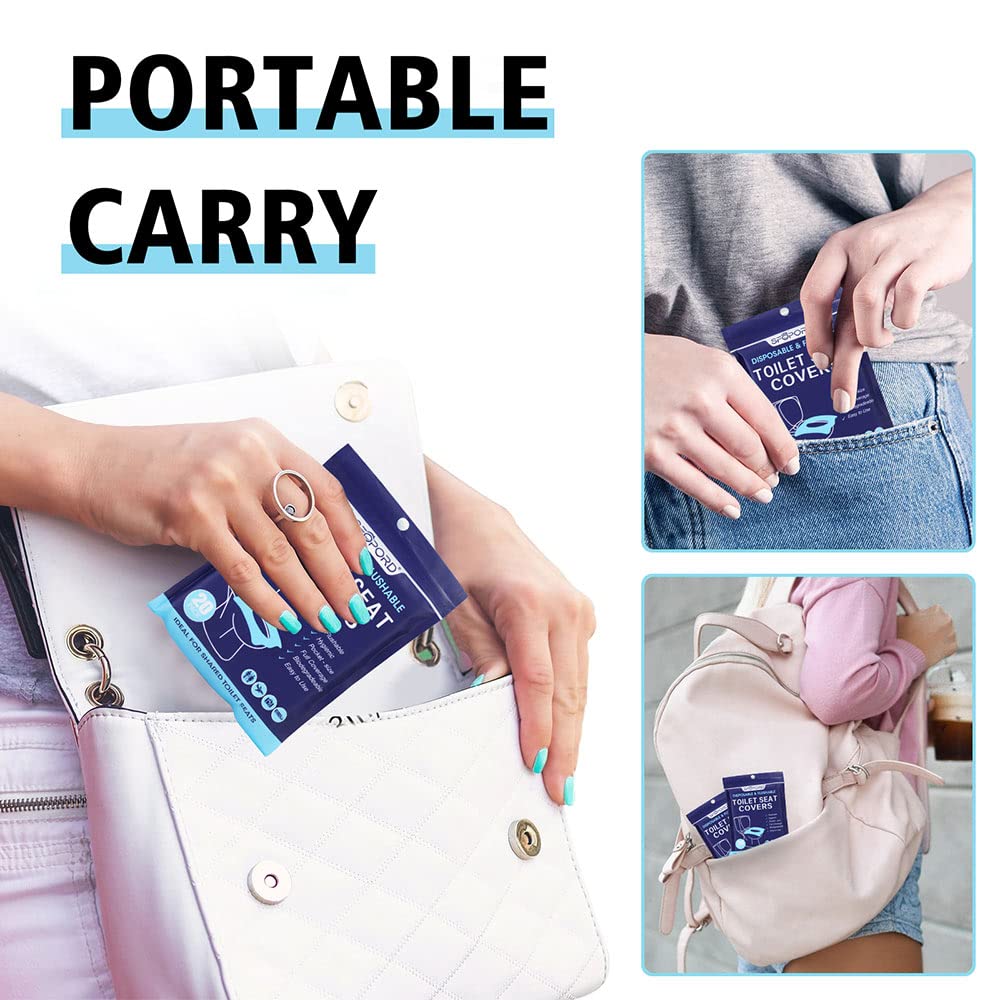 XL 100PCS Toilet Seat Covers Disposable