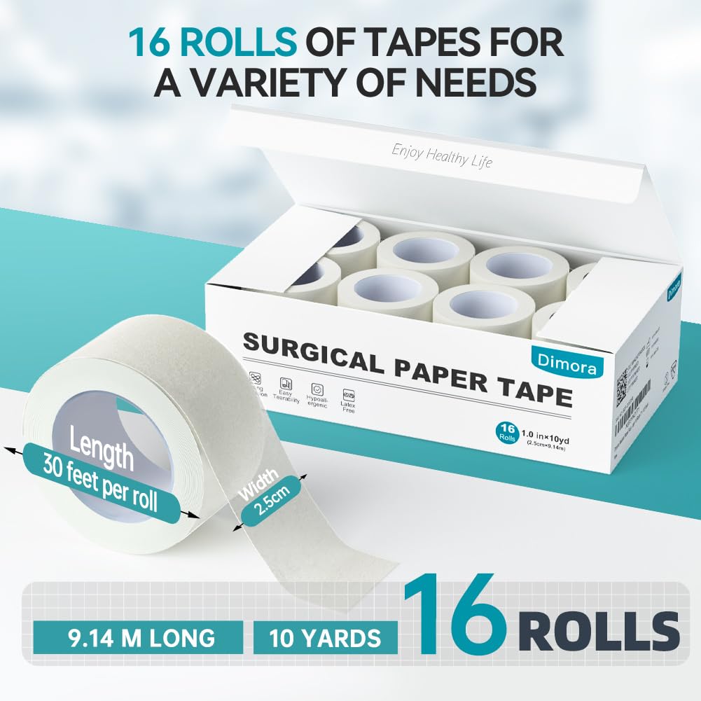 Paper Medical Tape (16 Count)