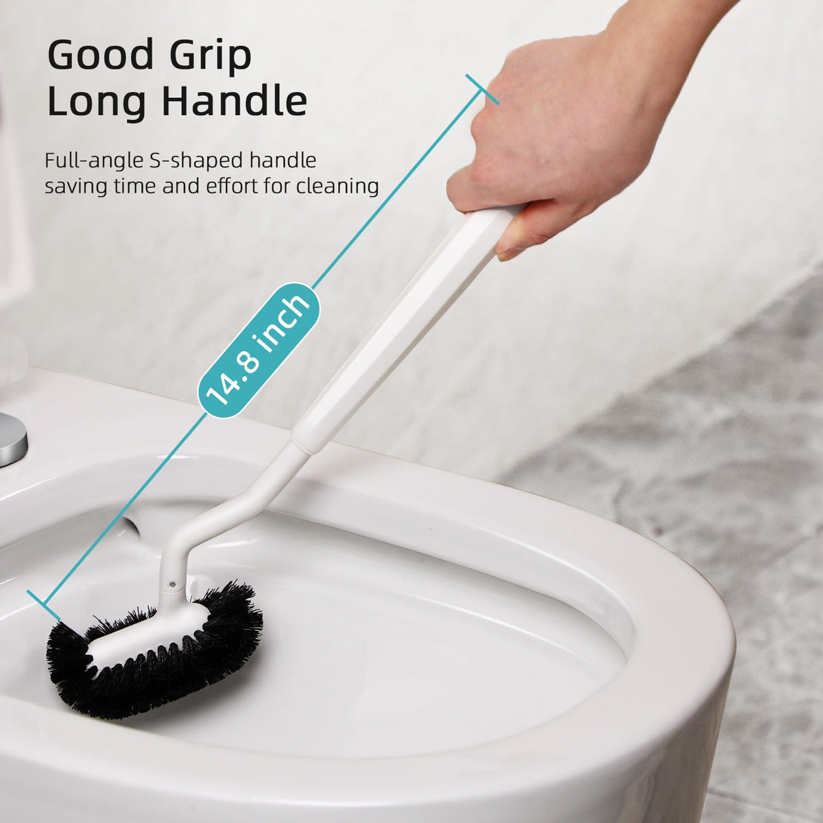 Toilet Bowl Brush Holder Set (3 Count)