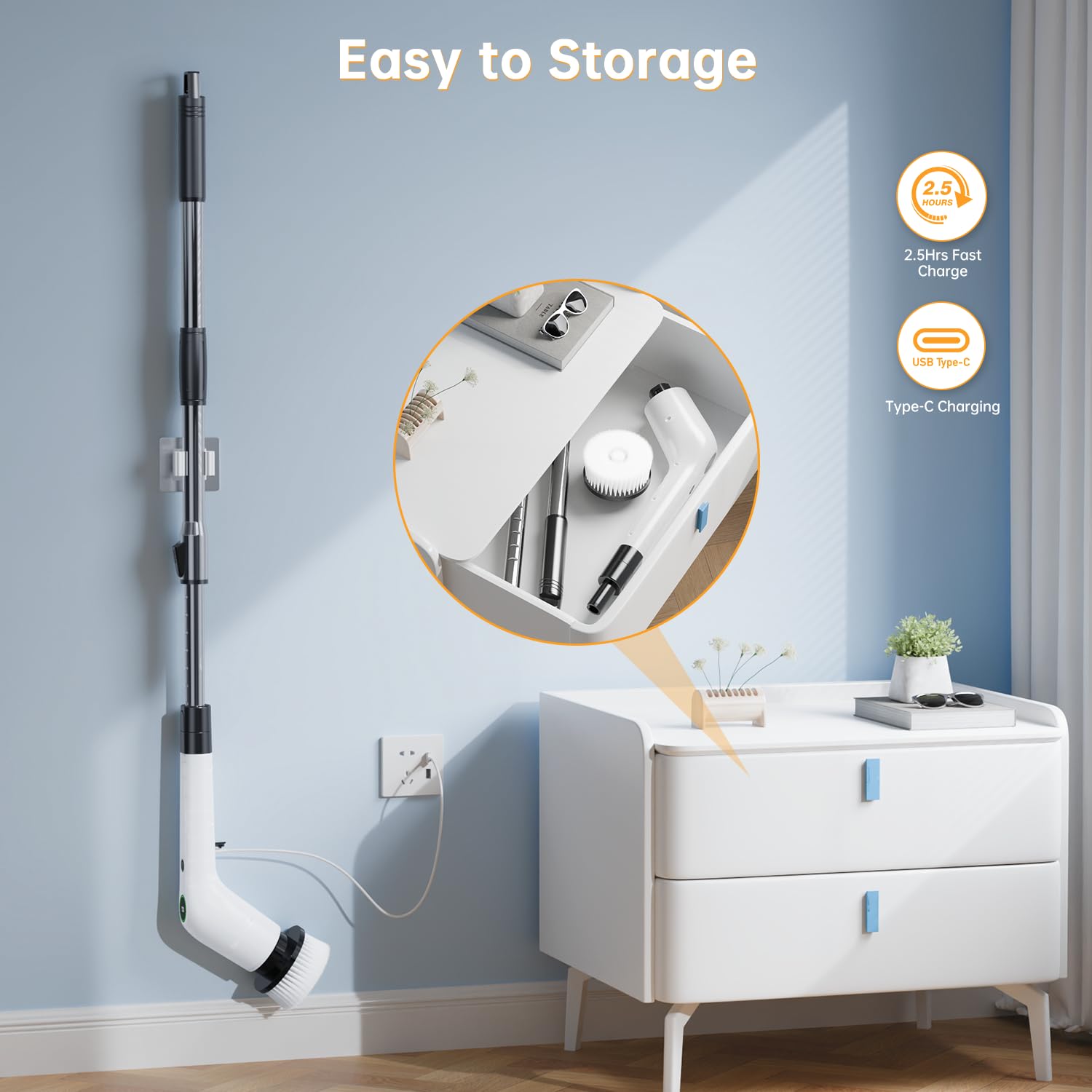 Electric Spin Scrubber