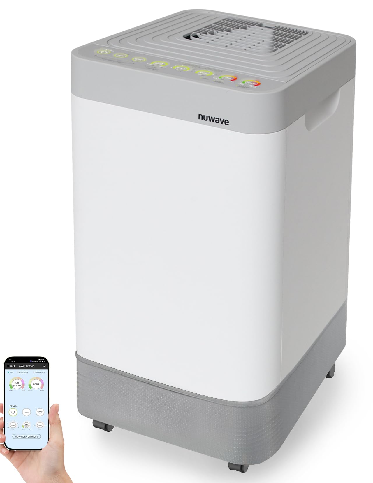 OxyPure Smart Air Purifier with Extra EZ Covers for Pet