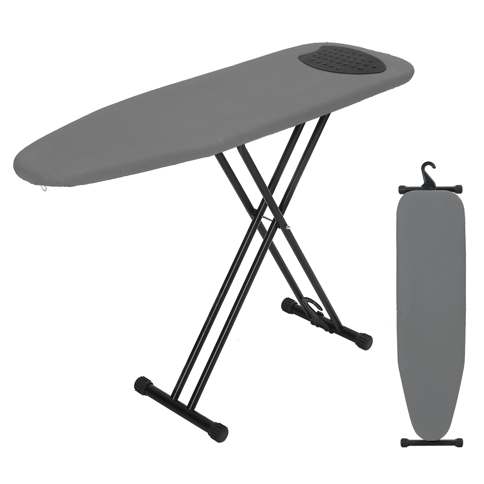 Full Size Ironing Board 54x14 Modern Gray