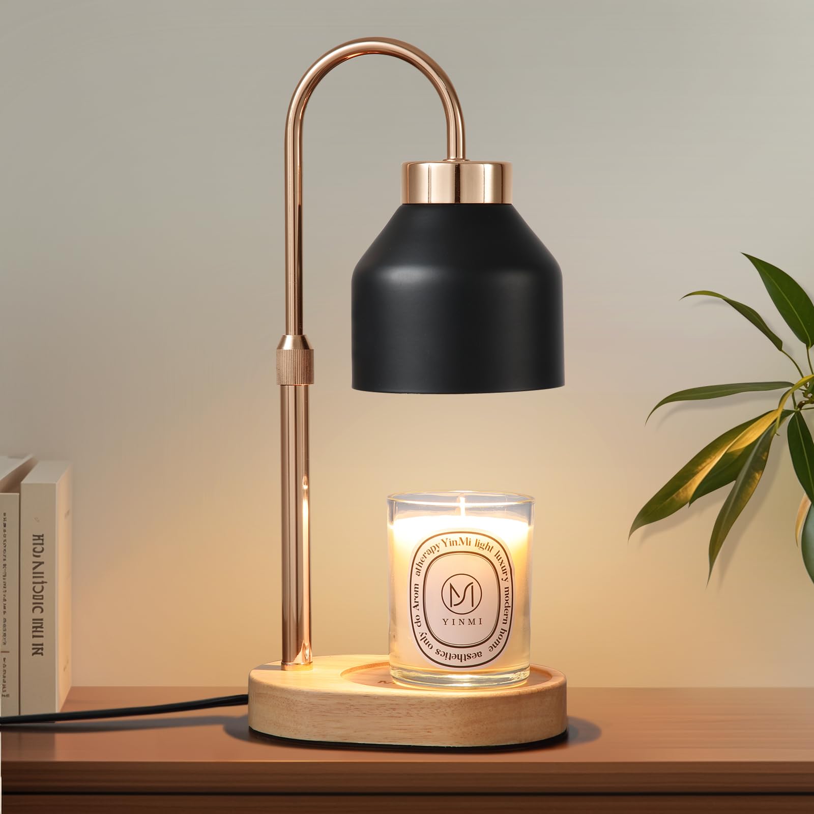 Candle Warmer Lamp with Dimmer and Timer