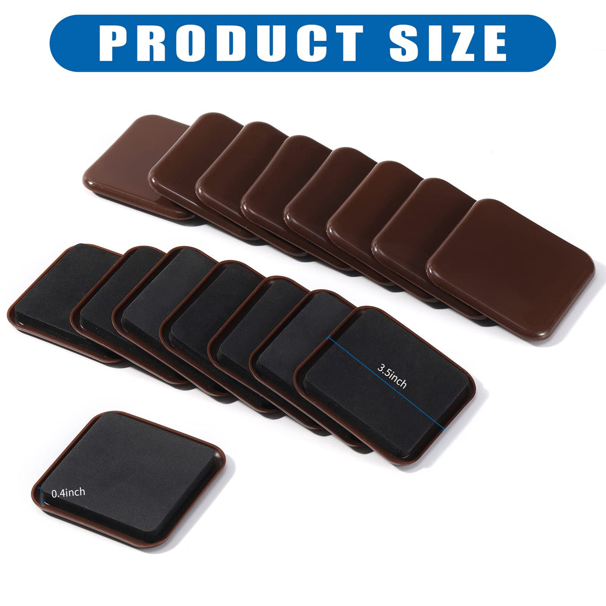 Furniture Sliders (16 Count)