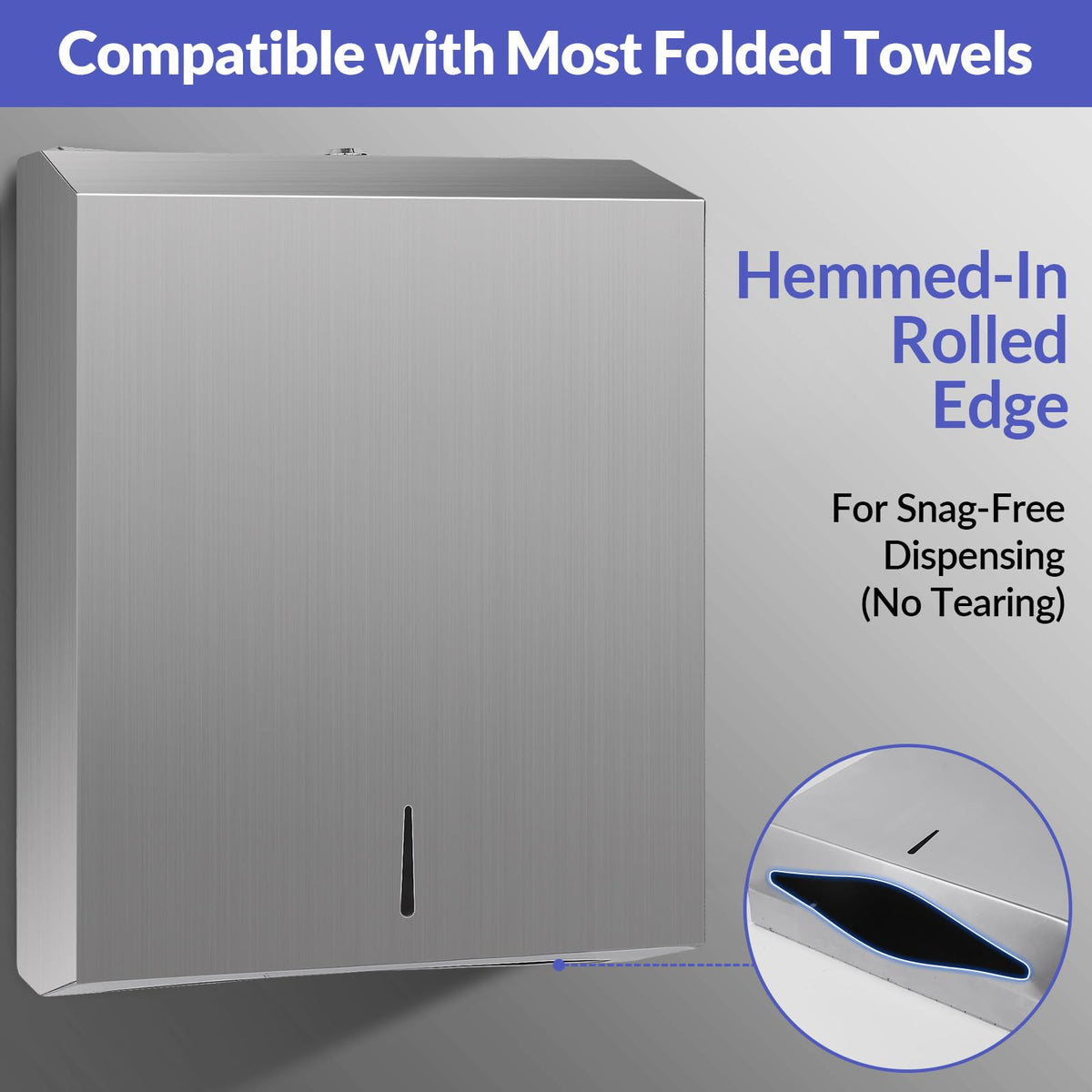 Paper Towel Dispenser Wall Mount (400 Count)