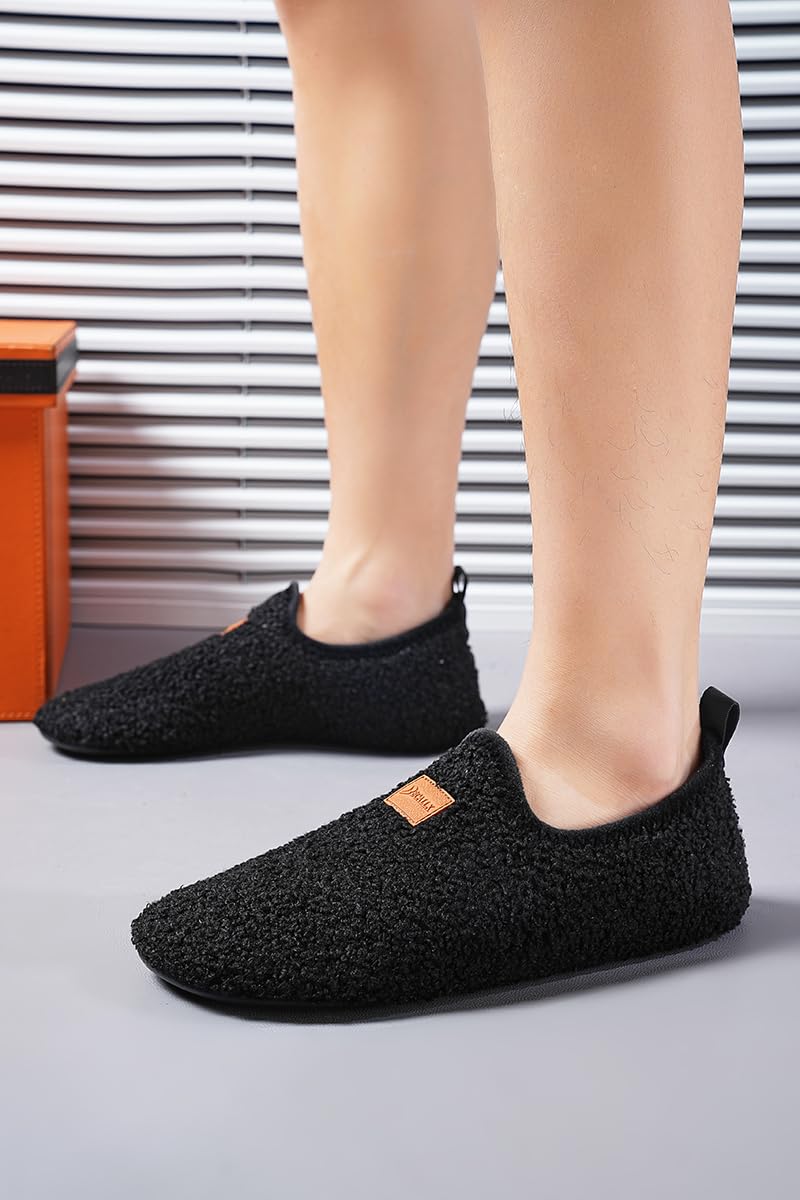 Adult Indoor House Slippers Socks Travel Lightweight Comfort Non Slip Grip House Floor Home Shoes for Women Men