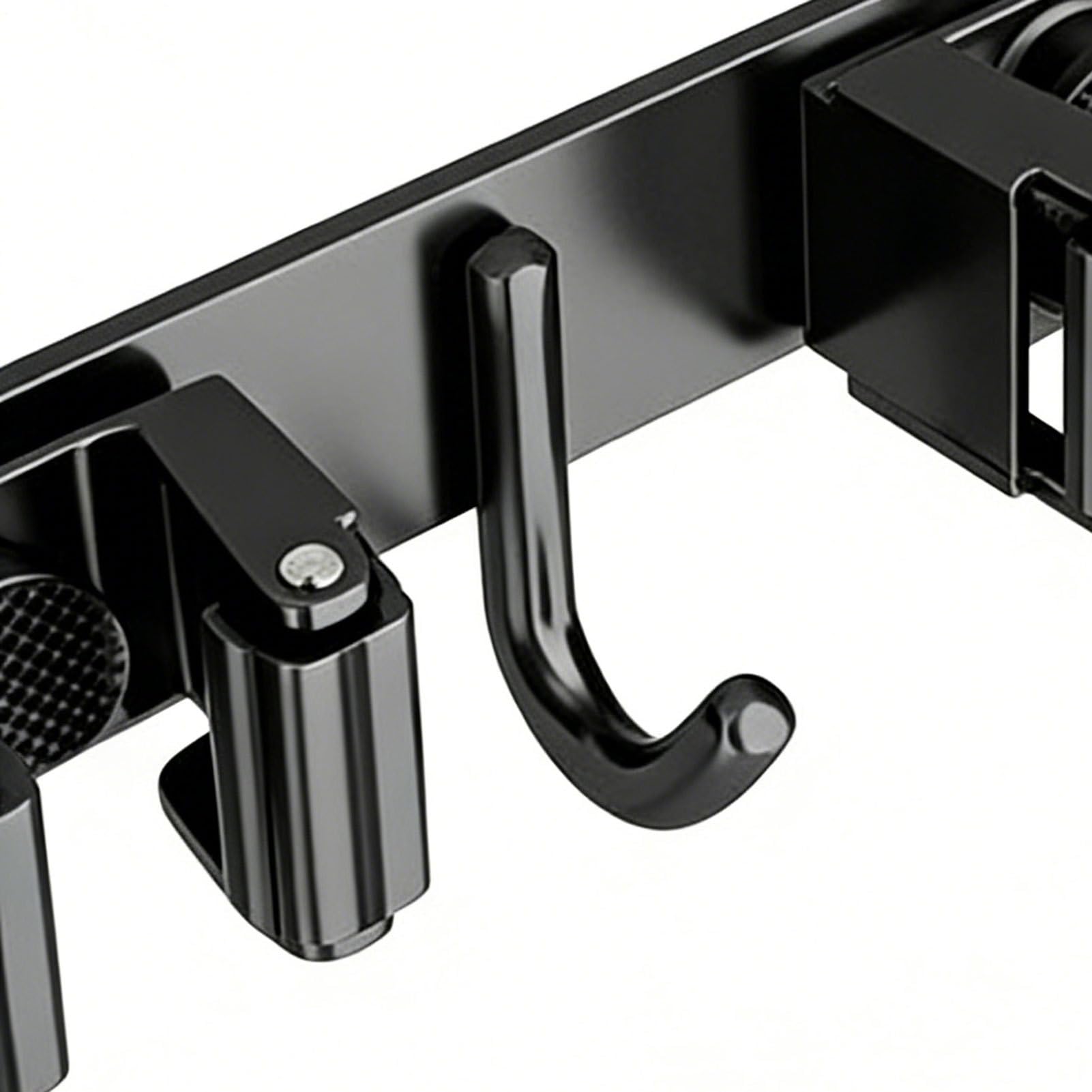 Broom Hanger Wall Mount Laundry Dustpan Holder