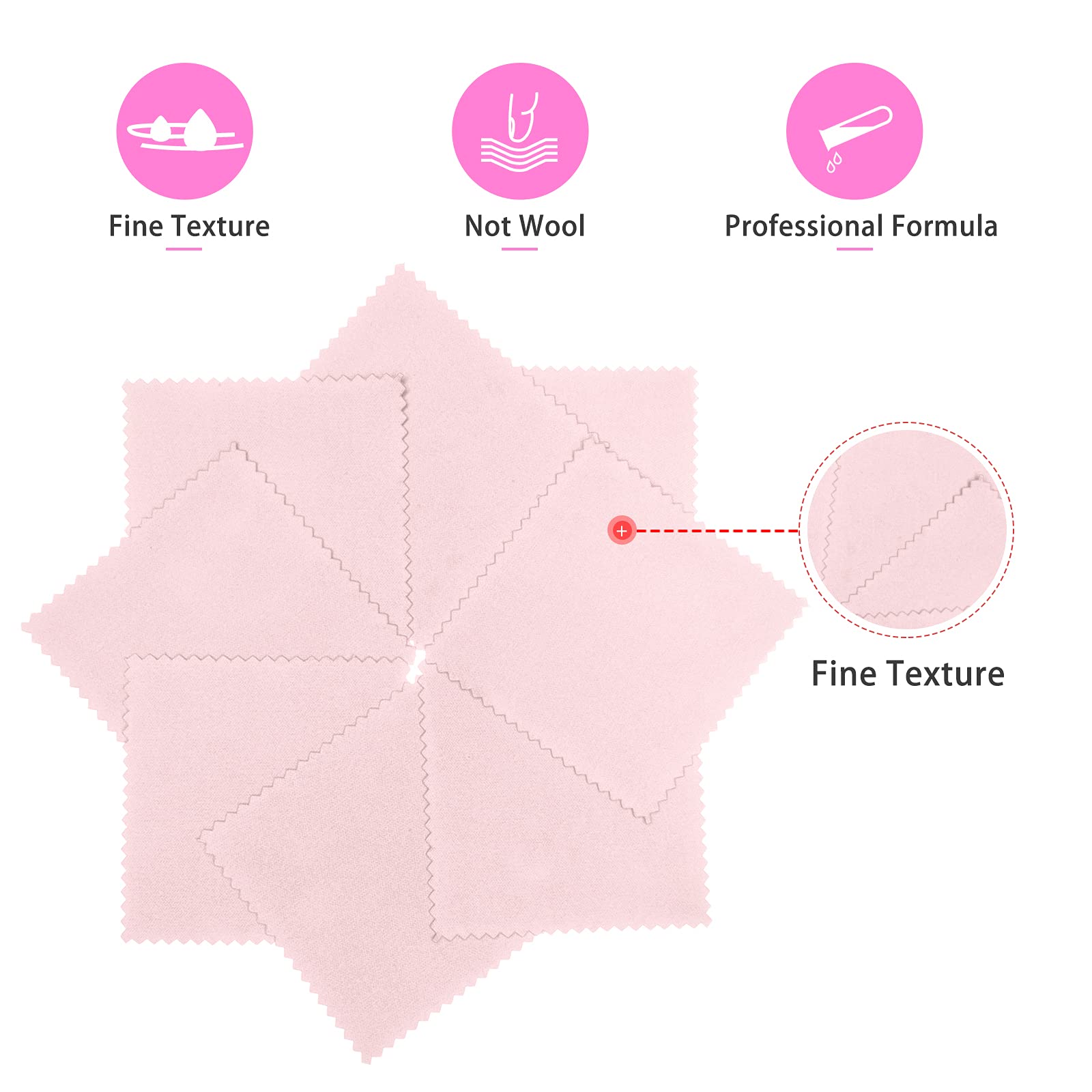 100pcs Jewelry Cleaning Cloth (100 Count)