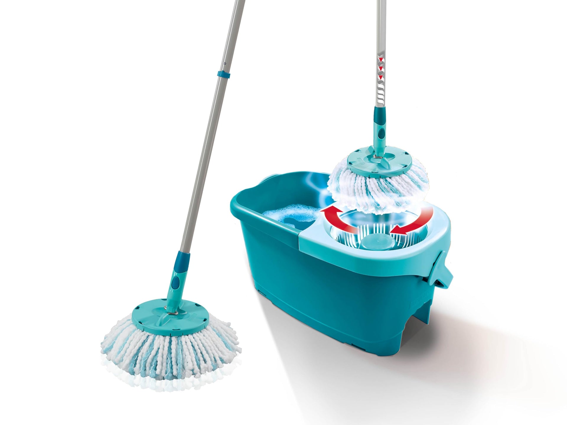 Clean Twist Disc Mop Ergo Mop and Bucket