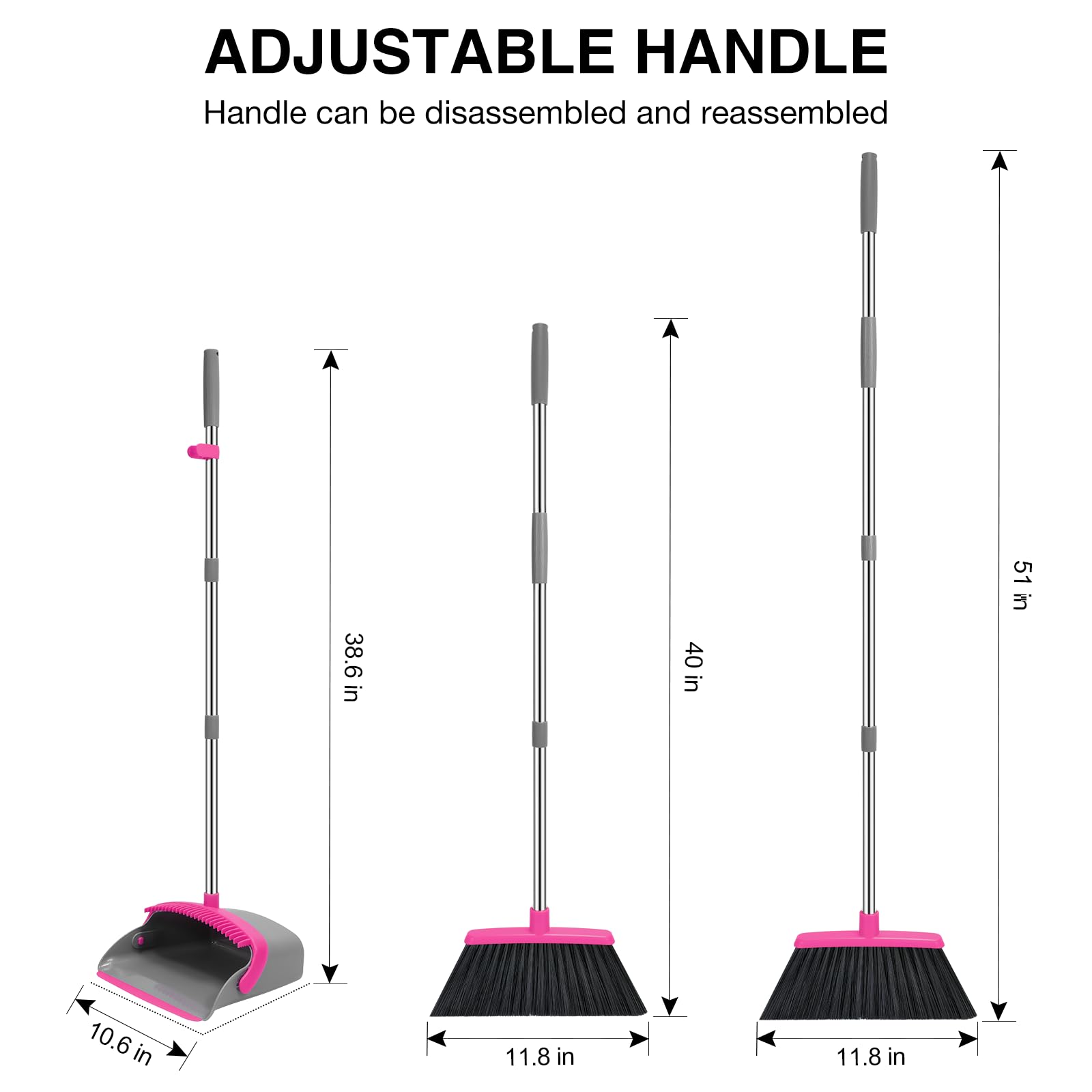 Broom and Dustpan Set (2 Count)