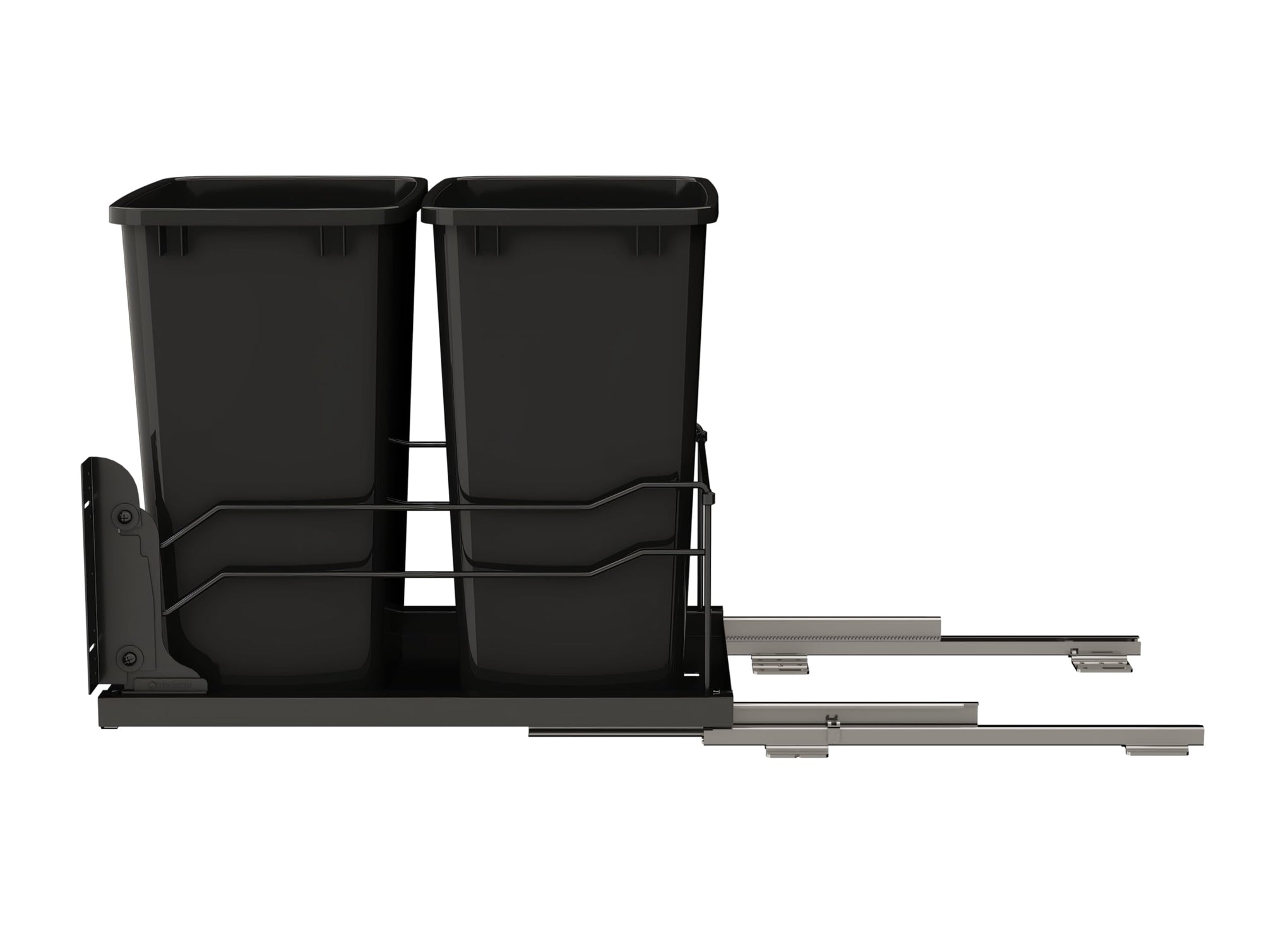 Double Pullout Trash Can w