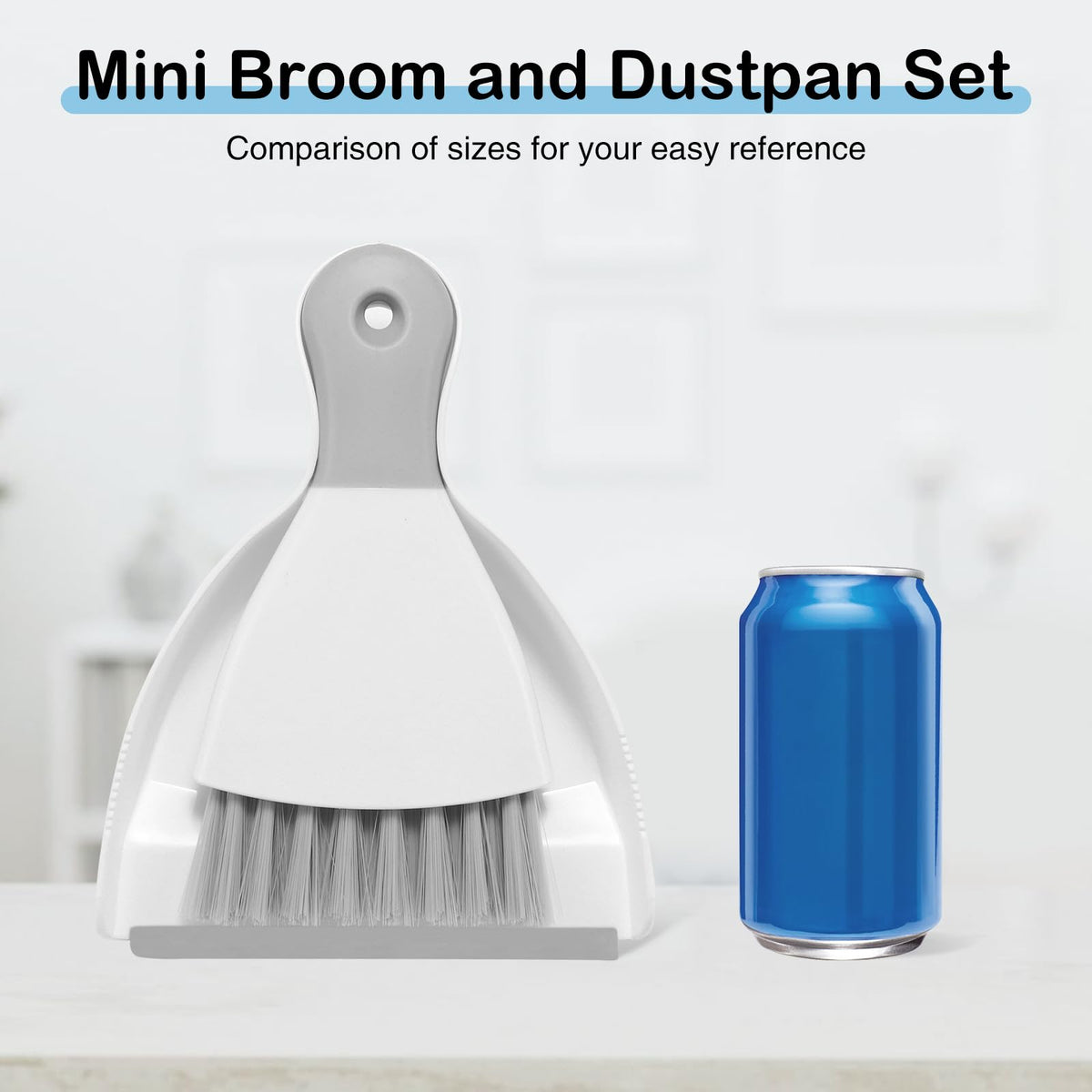Mini Dustpan and Brush Set 2 Pack