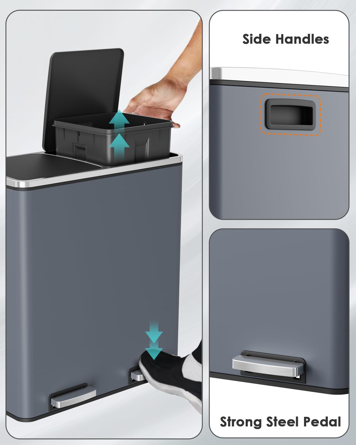 Dual Trash Can