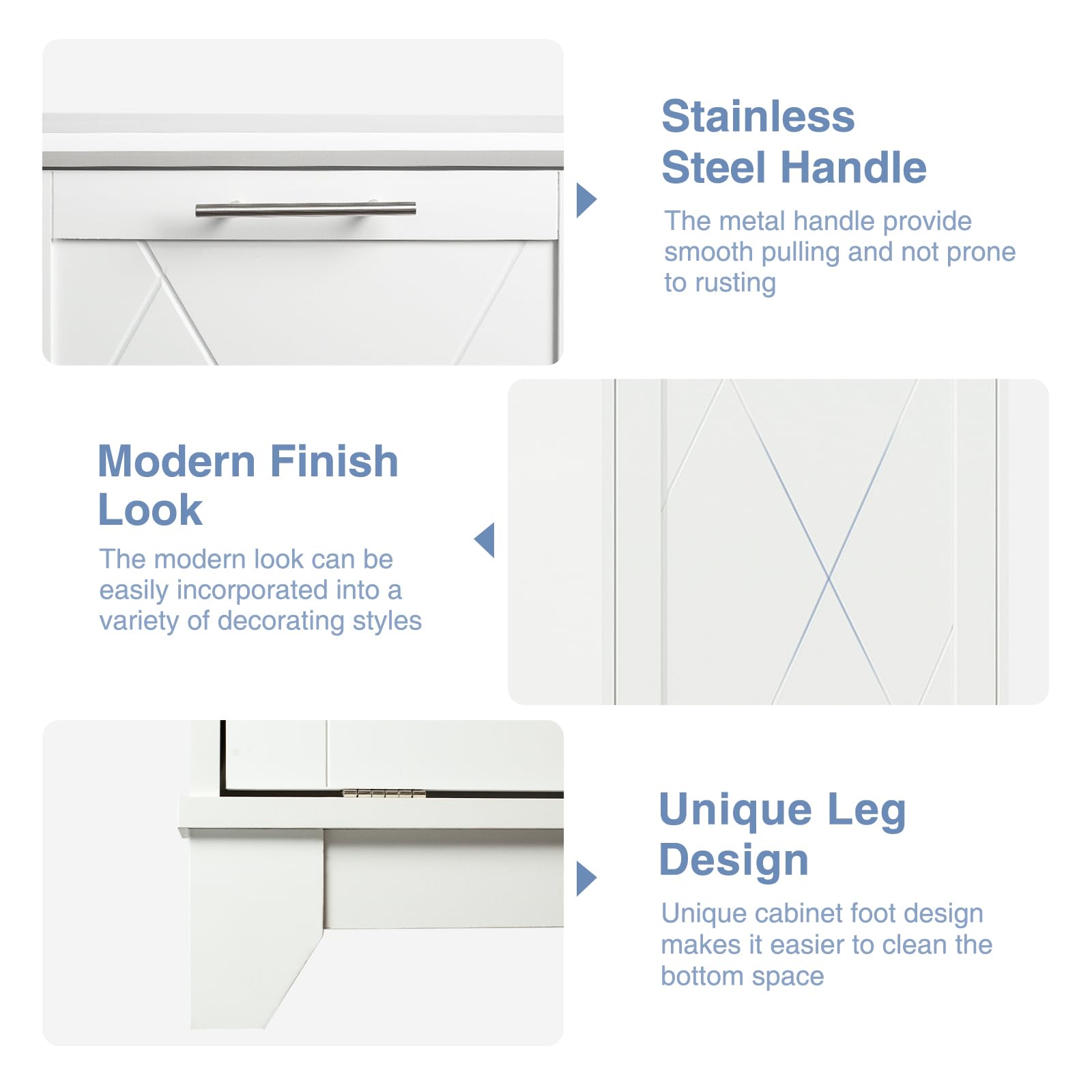Double Tilt Out Trash Can Cabinet
