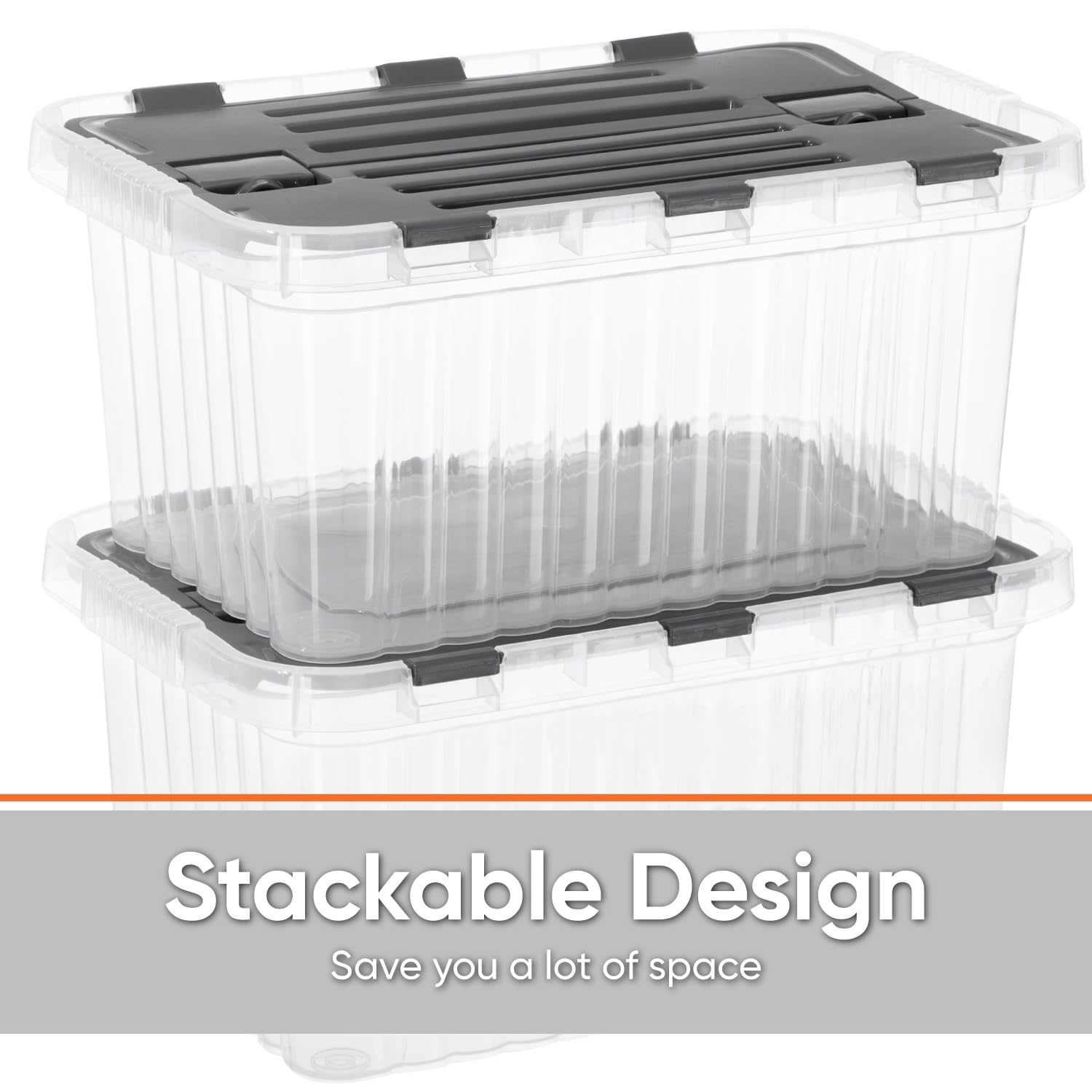 Storage Bins with Lids