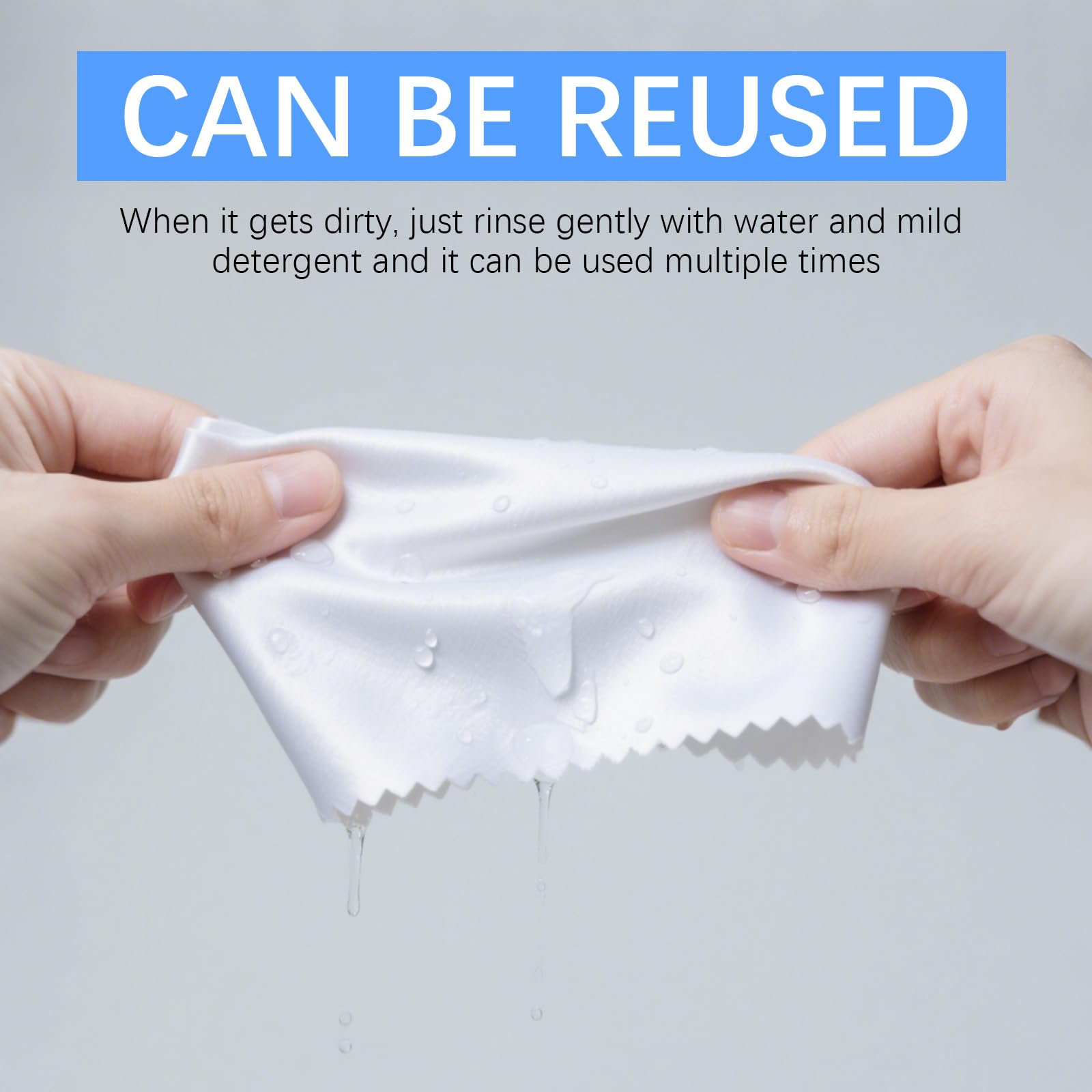 120 Pack Microfiber Cleaning Cloth for Glasses (120 Count)