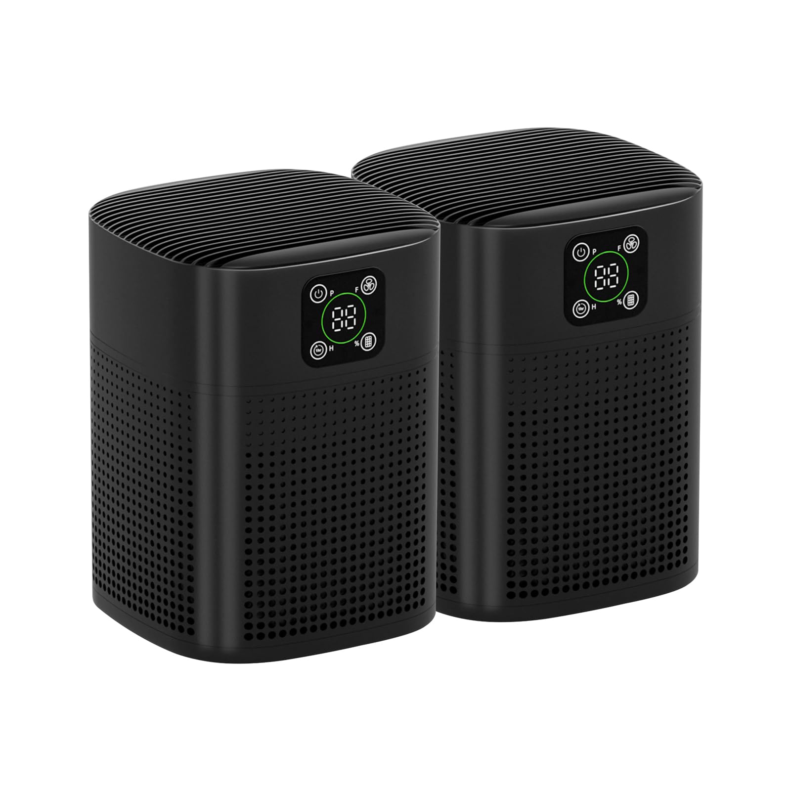 2 Pack Air Purifiers For Home Bedroom (2 Count)
