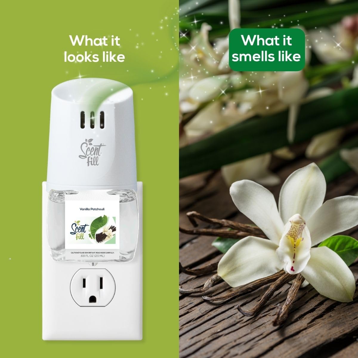 Vanilla Patchouli Plug in Air Freshener (2.72 Fl Oz)
