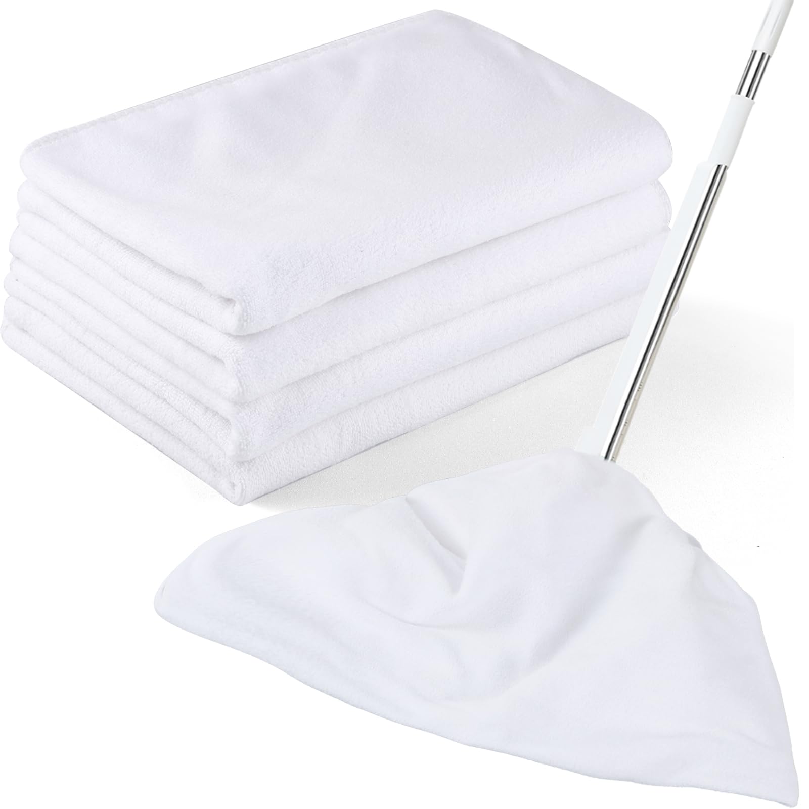 4 Pack Extra Large Microfiber Cleaning Cloths 20"x30" (4 Count)