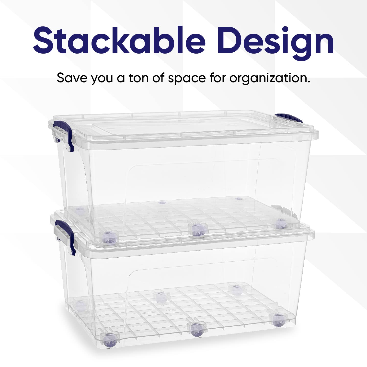 Storage Bins with Lids